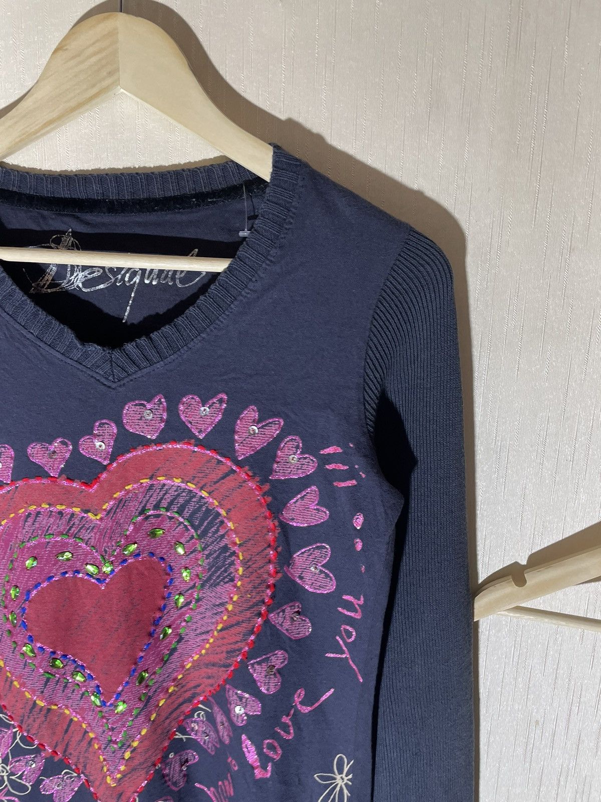 Desigual × Japanese Brand Desigual Streetwear Japanese sweater Size S / US 4 / IT 40 - 2 Thumbnail