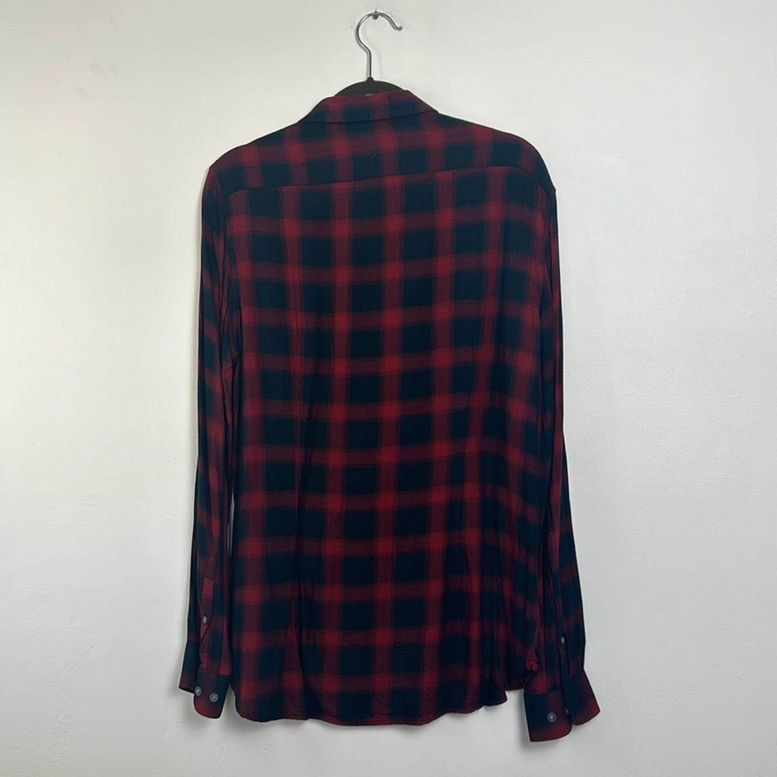 John Varvatos John Varvartos Dedrick Plaid Soft Casual Button Down Shirt Size US M / EU 48-50 / 2 - 3 Thumbnail