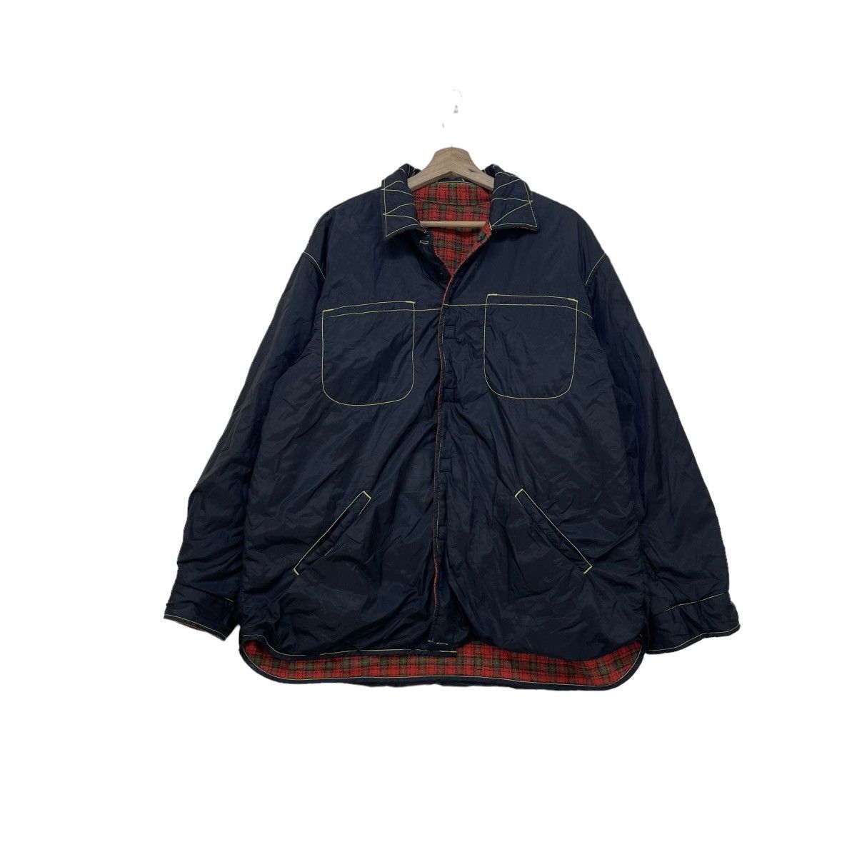 Other Italian Designer Womomax Moda Italian Reversible Jacket Size US L / EU 52-54 / 3 - 7 Thumbnail