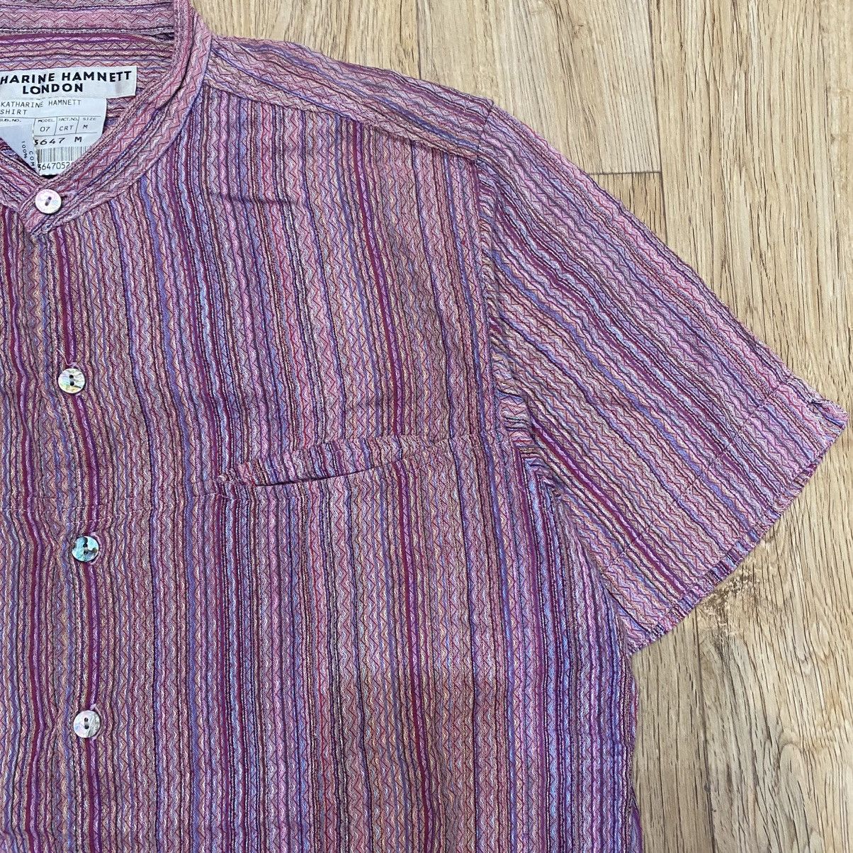 Katharine Hamnett London 90s Katharine Hamnett Collar Shanghai Button Up Shirt Size US M / EU 48-50 / 2 - 5 Thumbnail