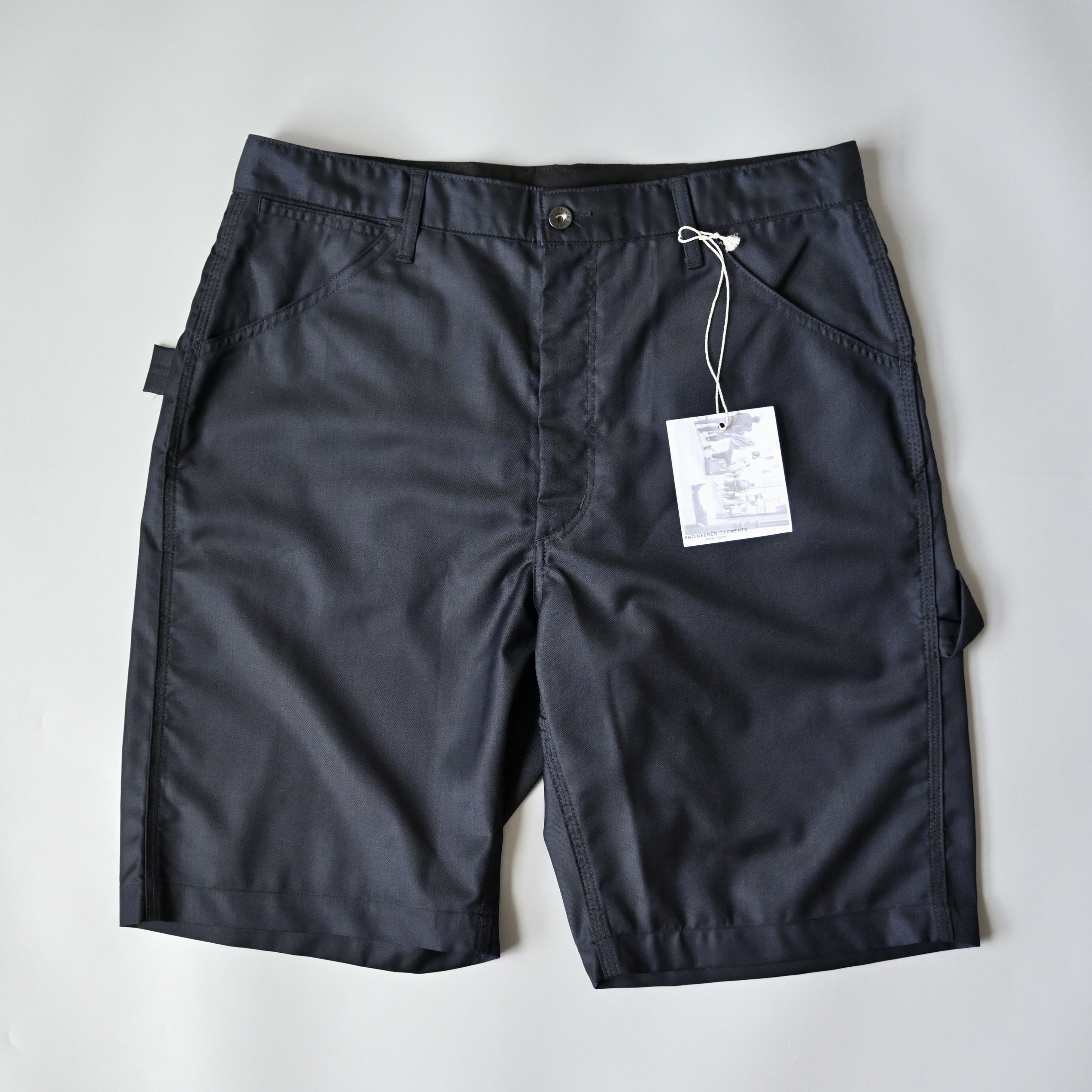 Engineered Garments UNUSED, Engineered Garments, Painter Shorts, Navy Wool, M Size US 37 - 1 Thumbnail