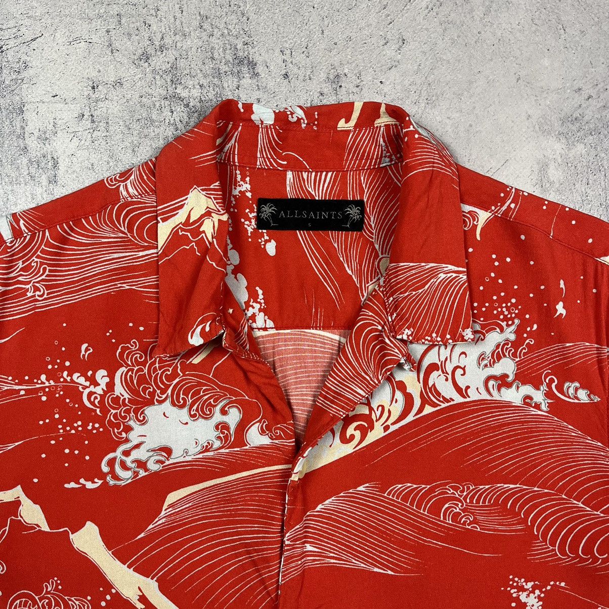 Allsaints Designer Allsaints viscose y2k flood Hawaii shirt Size US S / EU 44-46 / 1 - 3 Thumbnail
