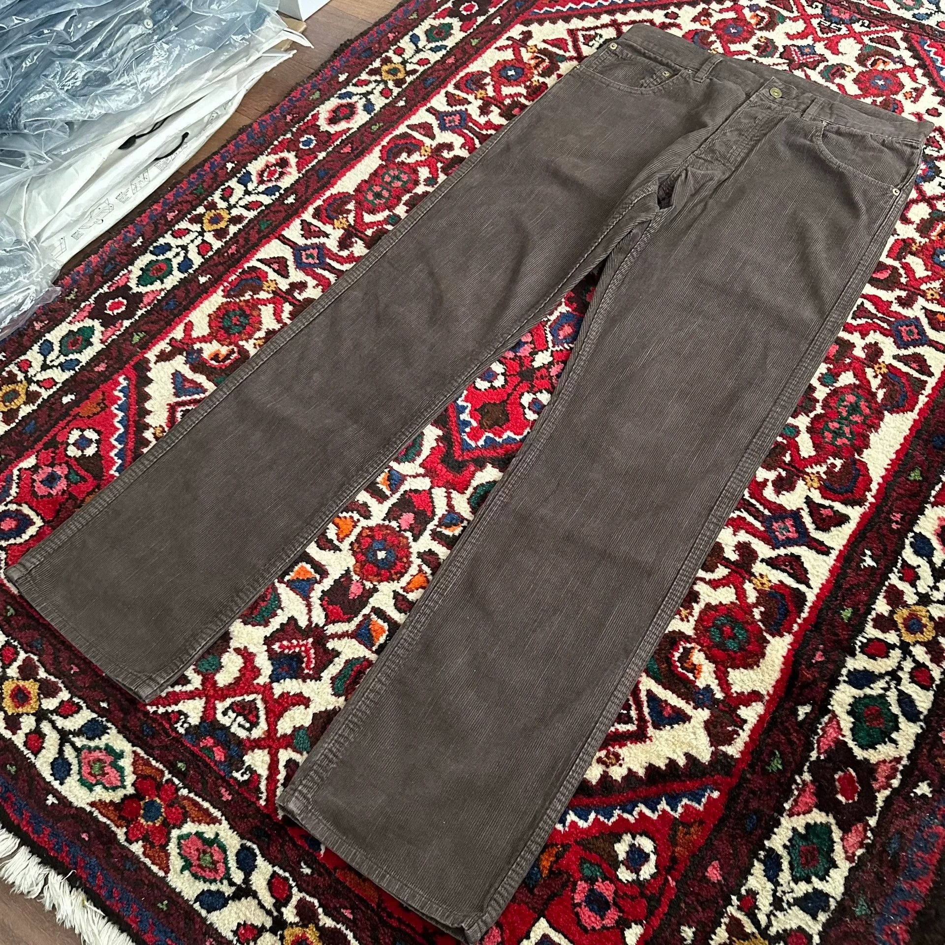 Visvim visvim 15ss Fluxus 01 Corduroy Pants Size US 26 / EU 42 - 6 Thumbnail