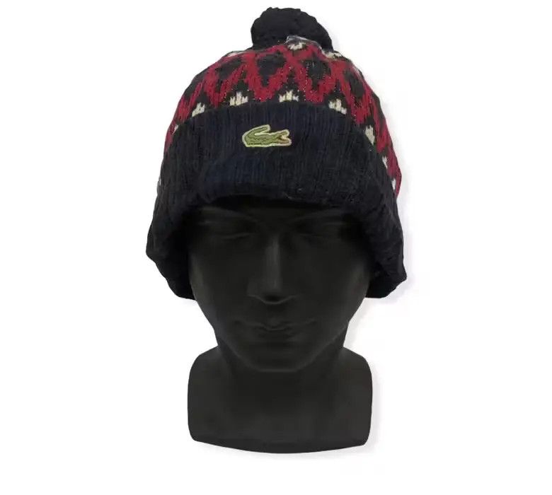 Lacoste Vintage Lacoste Small Logo Beanie Hat Size ONE SIZE - 1 Thumbnail