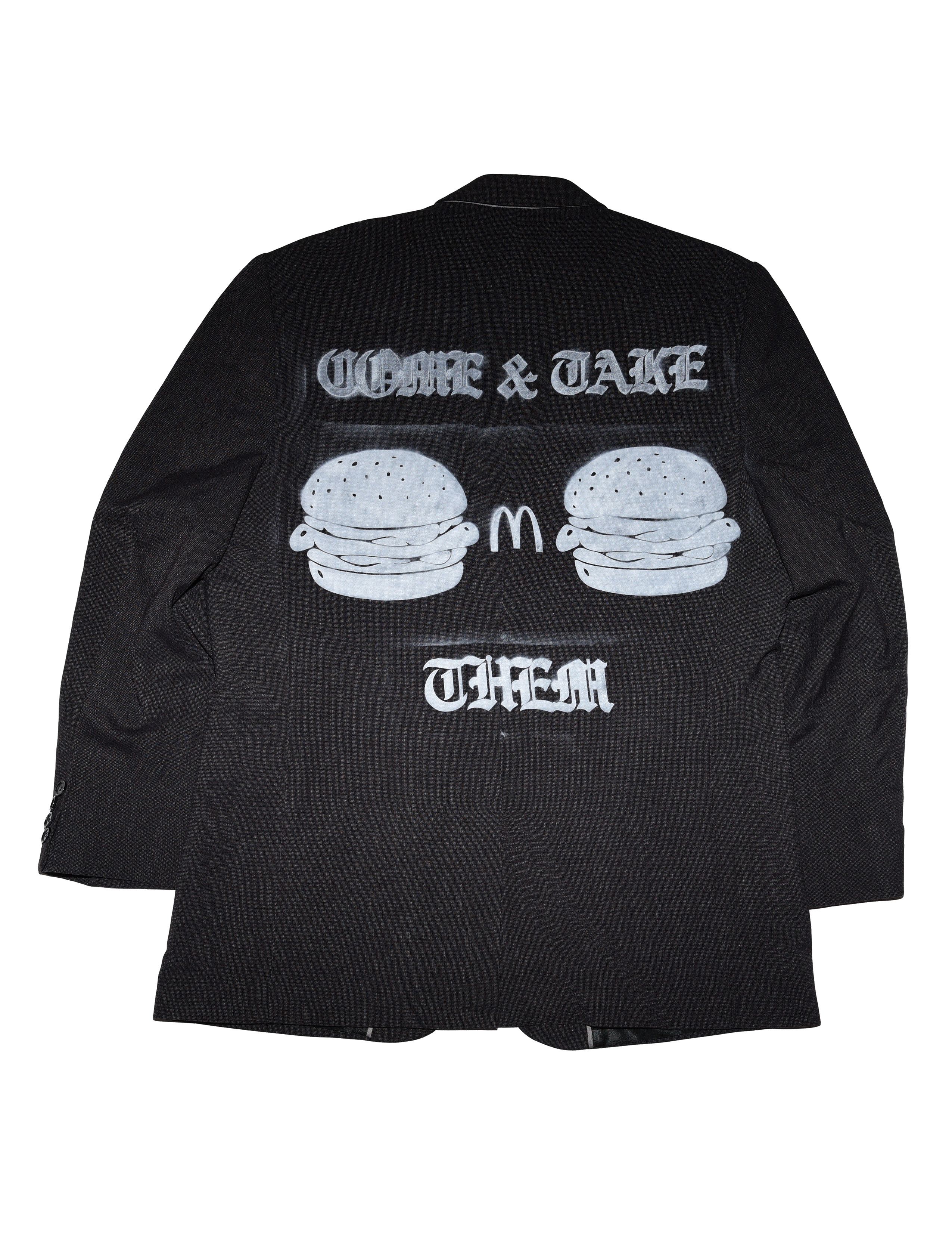 Hamburglar 1/1 Calvin Klein Burger Blazer