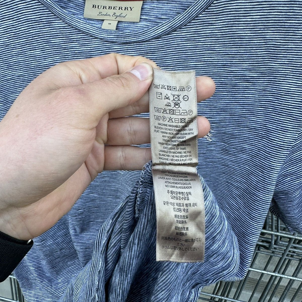 Burberry Burberry T-shirt Men Cotton M Brit Old Money Luxury Designer Size US M / EU 48-50 / 2 - 6 Thumbnail