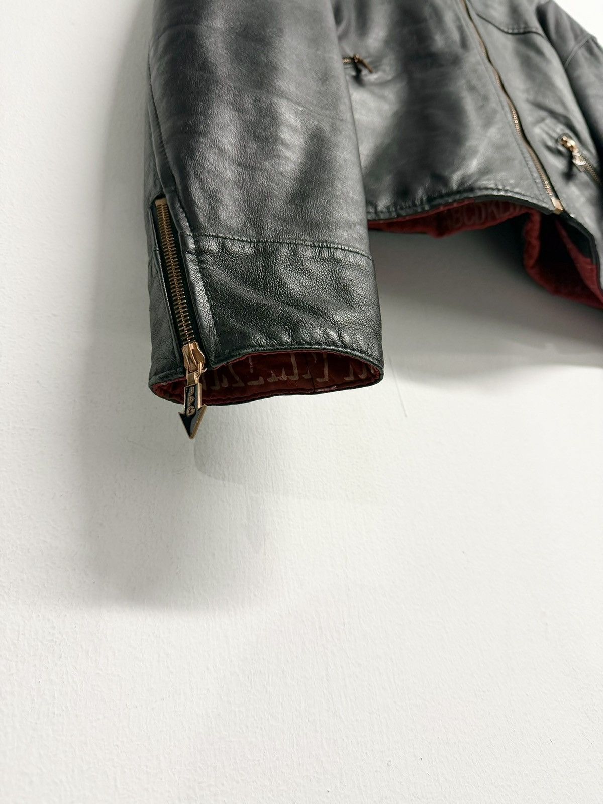 Jean Paul Gaultier JEAN PAUL GAULTIER JPG F/W 1995 Virus Leather Jacket Size US S / EU 44-46 / 1 - 7 Thumbnail