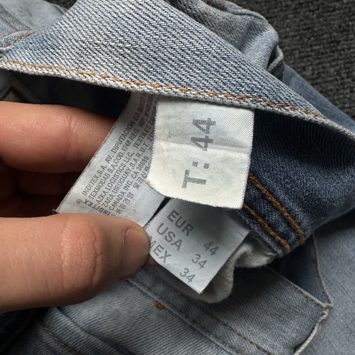 Zara VTG Mans Zara Jeans Size 34 Old Money 00s USA Size US 34 / EU 50 - 7 Thumbnail