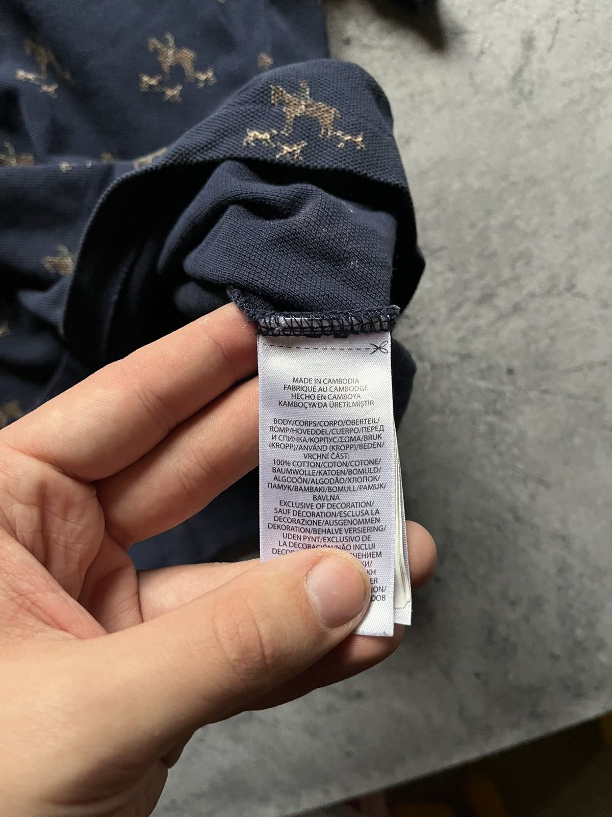 Polo Ralph Lauren 💂🏻‍♀️Polo Ralph Lauren Monoghram Polo shirt💂🏻‍♀️ Size US M / EU 48-50 / 2 - 4 Thumbnail