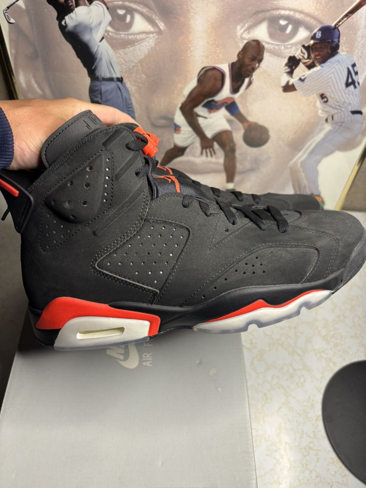 Jordan Brand Jordan Retro 6 ‘black infrared’ Size US 9.5 / EU 42-43 - 1 Thumbnail