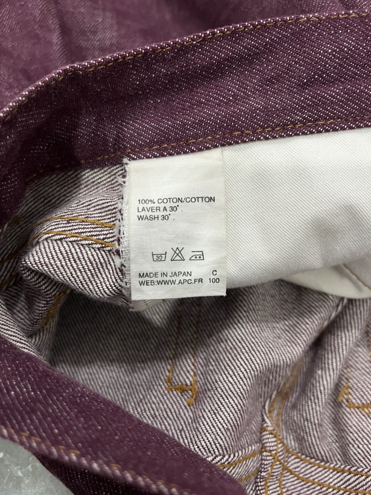 Kapital APC RED LINE DENIM Size US 30 / EU 46 - 5 Thumbnail