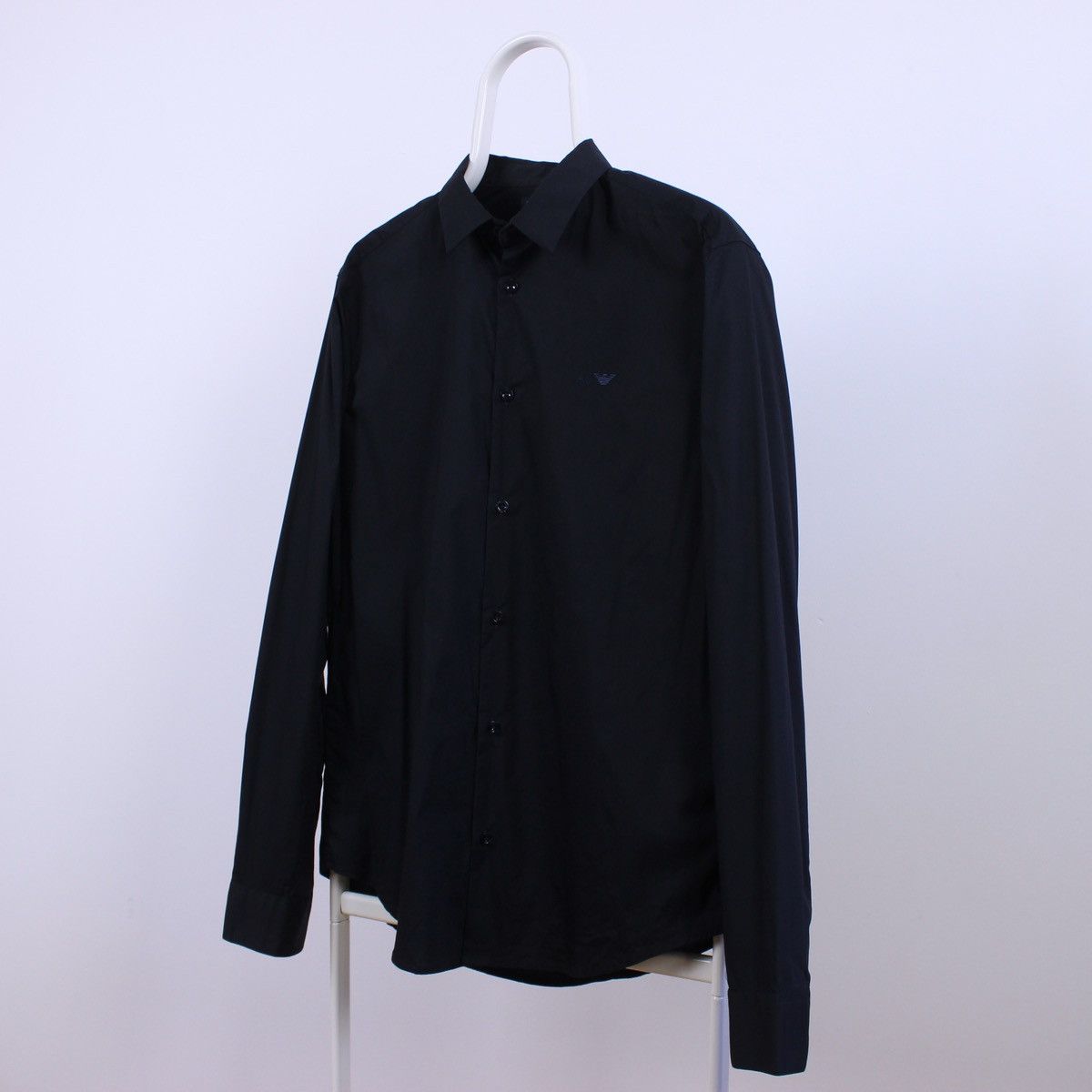 Armani Armani Jeans Slim Fit Long Sleeve Shirt Size US L / EU 52-54 / 3 - 2 Thumbnail