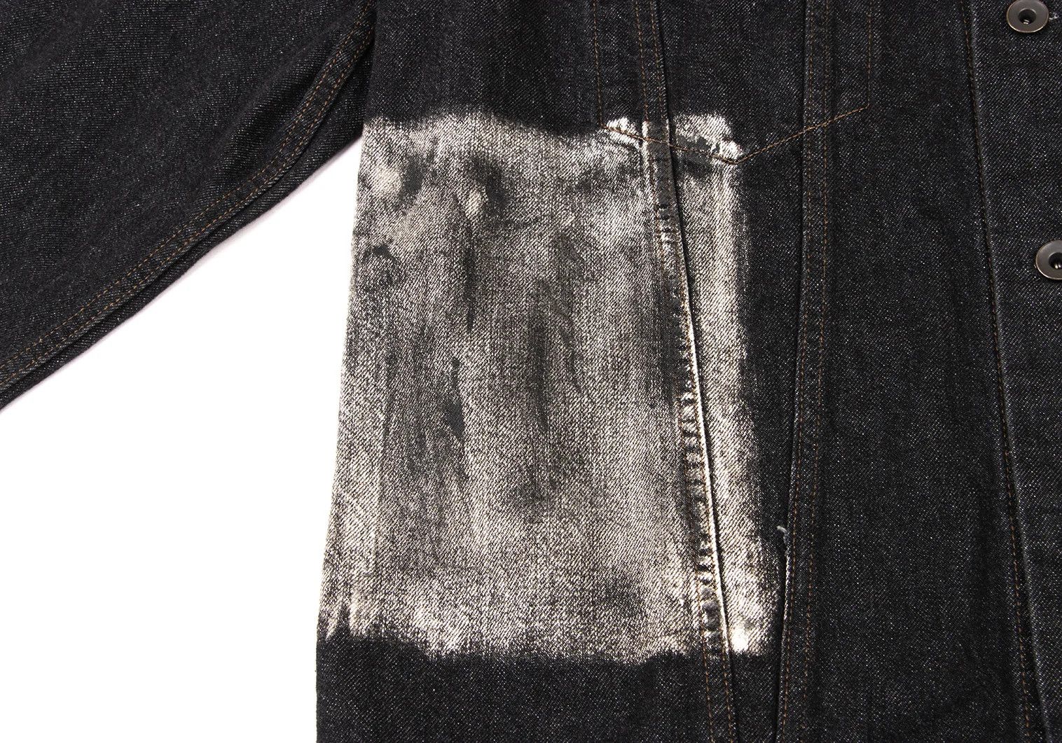 Yohji Yamamoto Yohji Yamamoto Magic Wash Denim Jacket Size US L / EU 52-54 / 3 - 11 Thumbnail