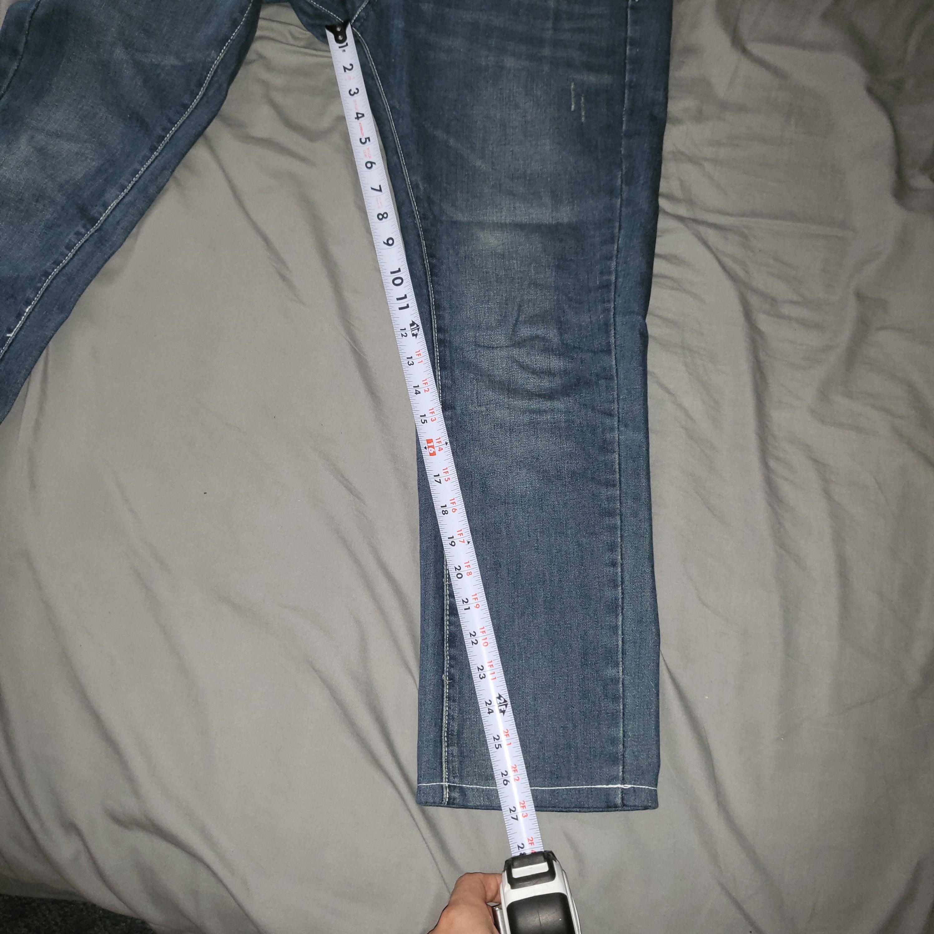 Undefeated 2007 indigo jeans Size US 30 / EU 46 - 9 Thumbnail