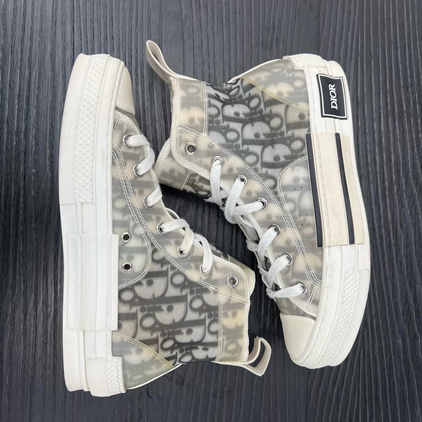 Dior Dior B23 Black & White 37 Size US 6.5 / IT 36.5 - 2 Thumbnail