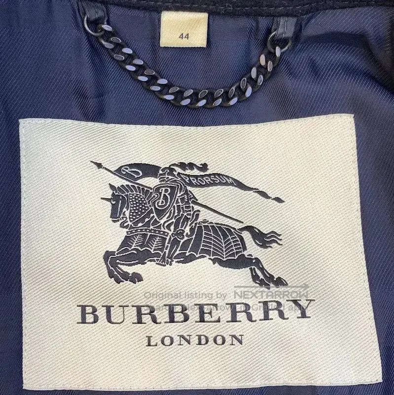 Burberry Burberry Women's Black Wool Long Winter Coat. Size L / US 10 / IT 46 - 6 Thumbnail