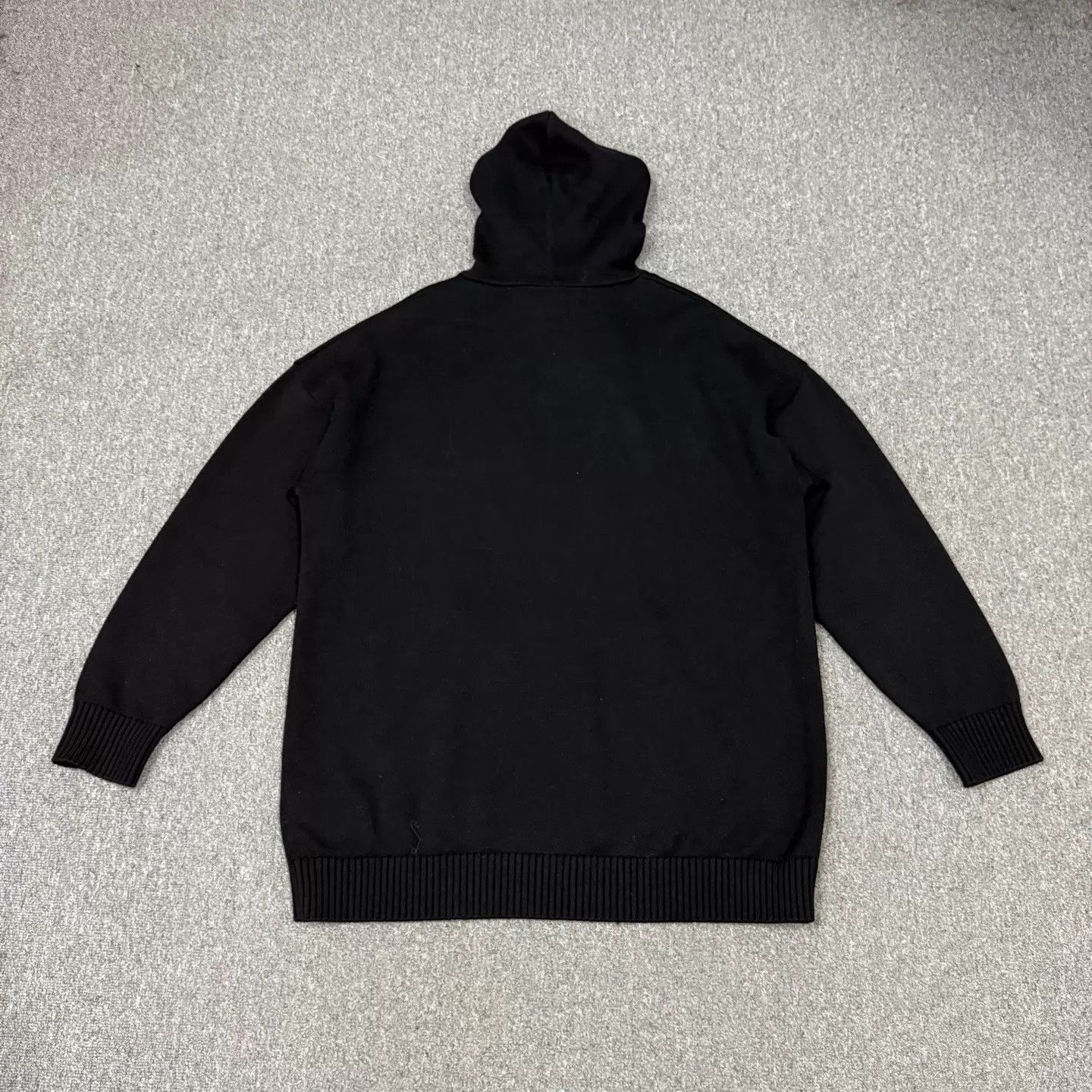 Burberry Burberry Black Hooded Knit Sweater XL 99 New Size US XL / EU 56 / 4 - 2 Thumbnail