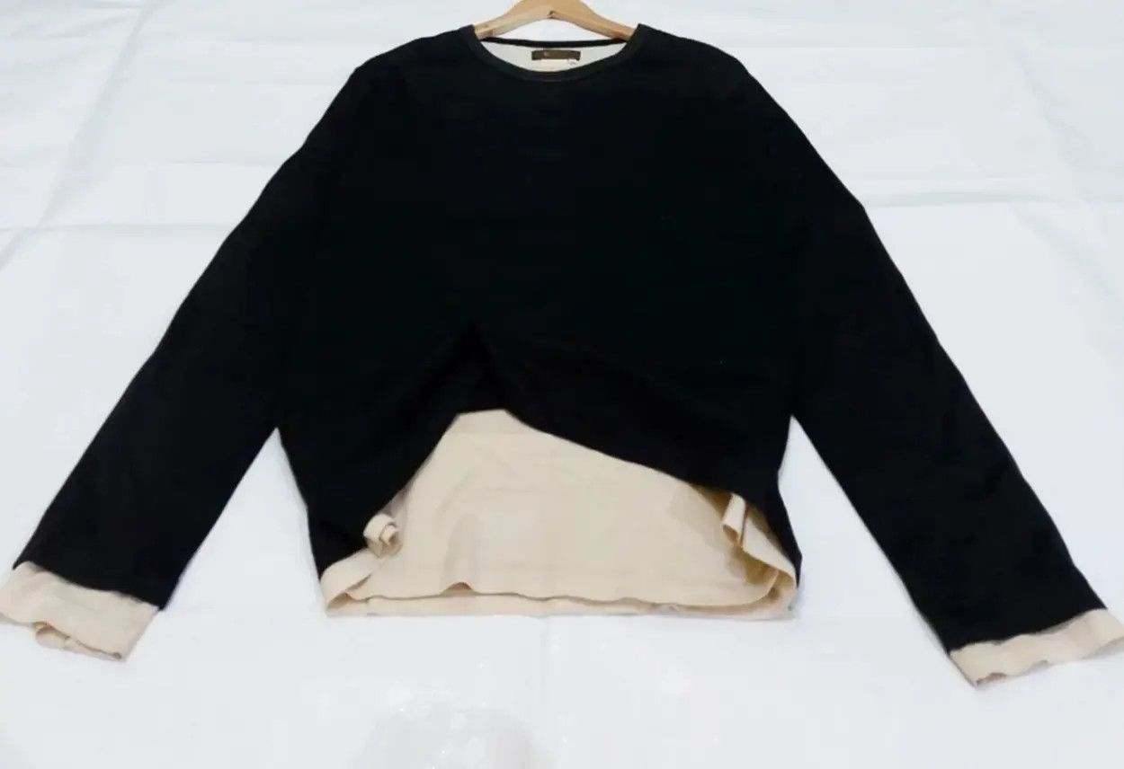 Yohji Yamamoto Vtg Y's For Men Yohji Yamamoto Double Layered Long Sleeve Size US L / EU 52-54 / 3 - 10 Thumbnail