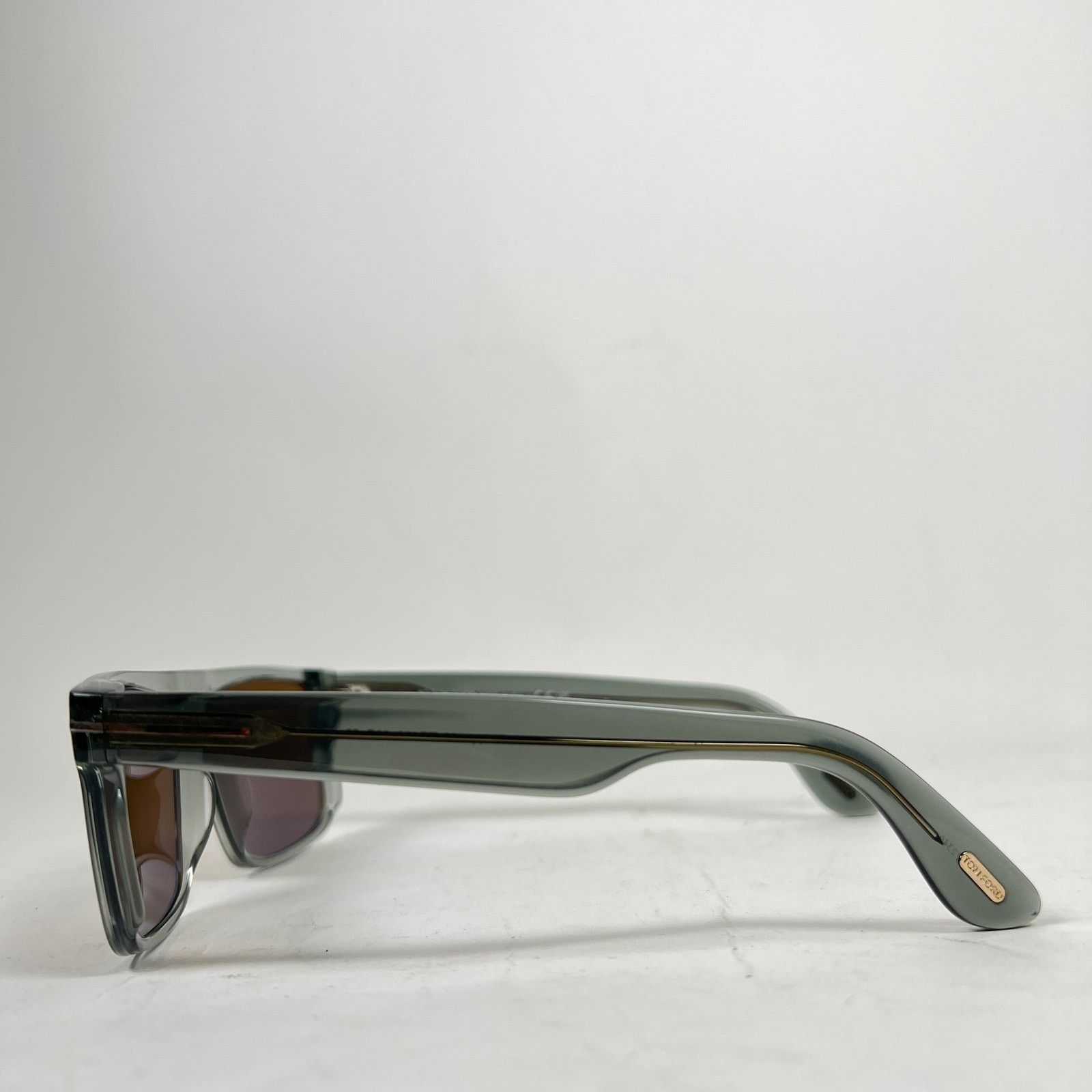 Tom Ford Tom Ford Brown Phillipe Square Sunglasses Size ONE SIZE - 4 Thumbnail