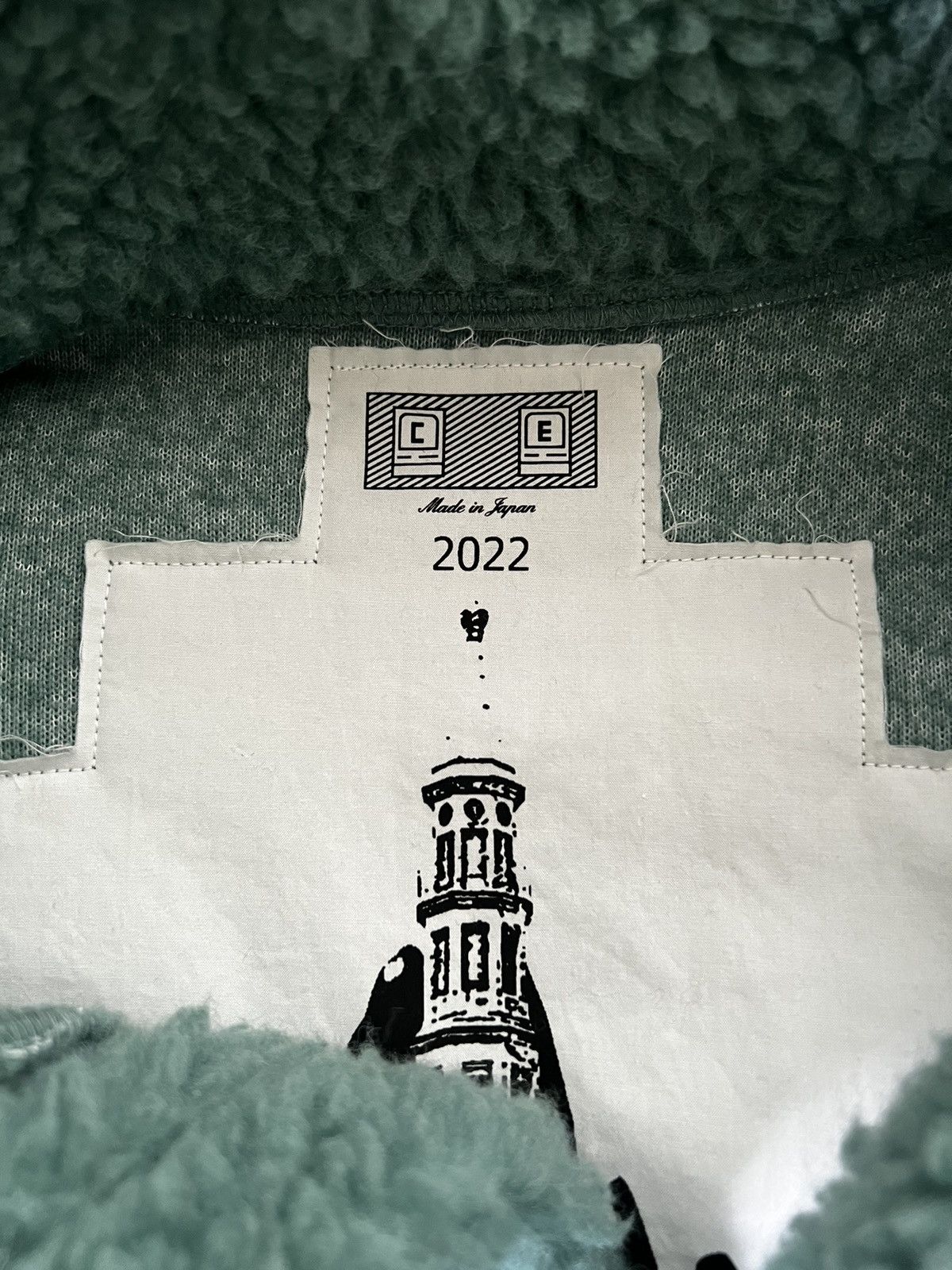 Cav Empt Cav Empt Wool Boa Heavy Half Zip Size US M / EU 48-50 / 2 - 5 Thumbnail