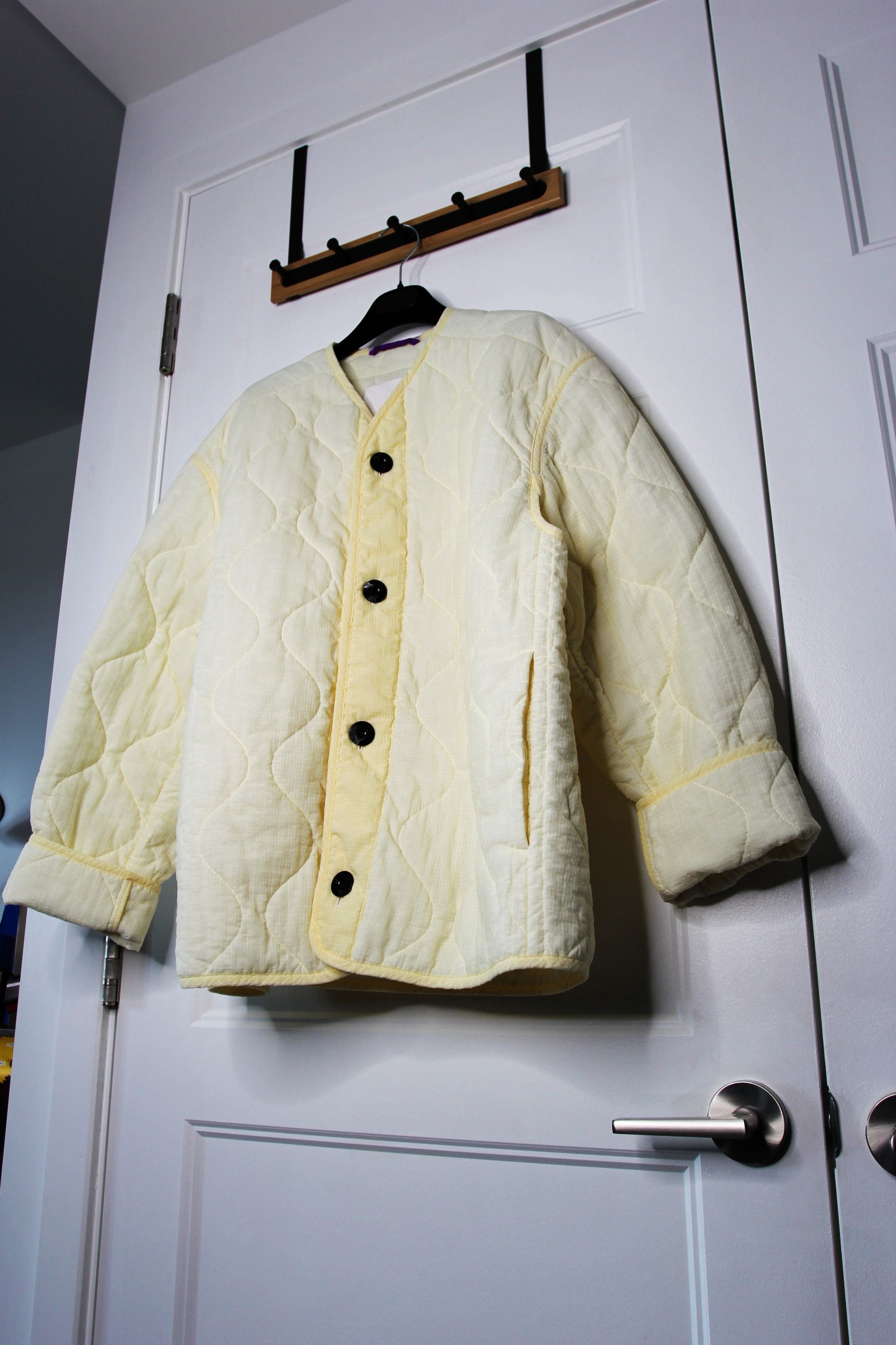 OAMC BNWT SS23 OAMC OFF-WHITE QUILTED JACKET XL Size US XL / EU 56 / 4 - 5 Thumbnail