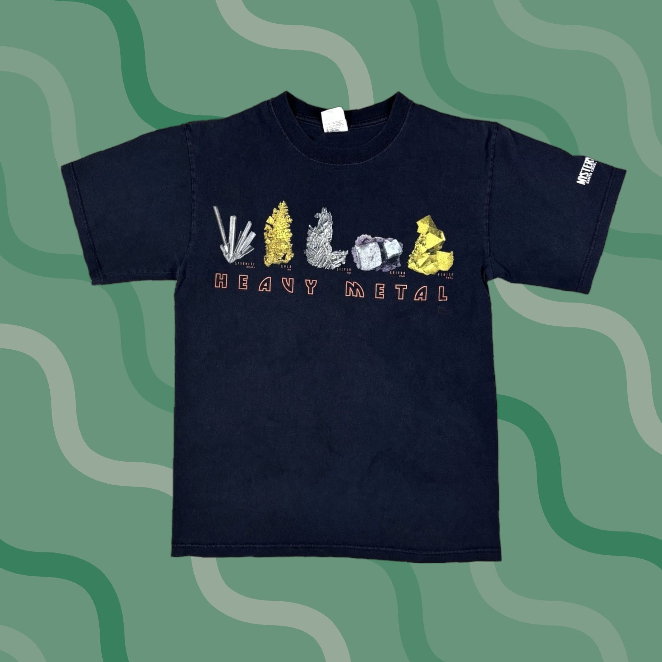 Anvil VINTAGE Anvil T-Shirt Mens M Gold Graphic Print Crew Neck Short Sleeve Art 90s Theme Vintage Yes Size US M / EU 48-50 / 2 - 1 Thumbnail
