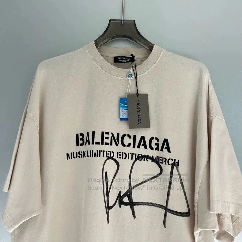 Balenciaga Balenciaga x RuPaul Limited Beige Tee. Size US L / EU 52-54 / 3 - 1 Thumbnail