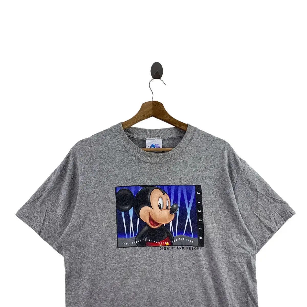 Disney Vintage DISNEYLAND RESORT MICKEY Star Shine Tee Shirt Top Size M / US 6-8 / IT 42-44 - 2 Thumbnail