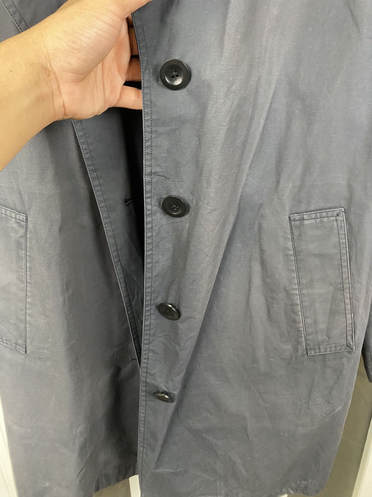 Margaret Howell × Vintage Margret Howell Jacket Faded Blue Size US M / EU 48-50 / 2 - 7 Thumbnail