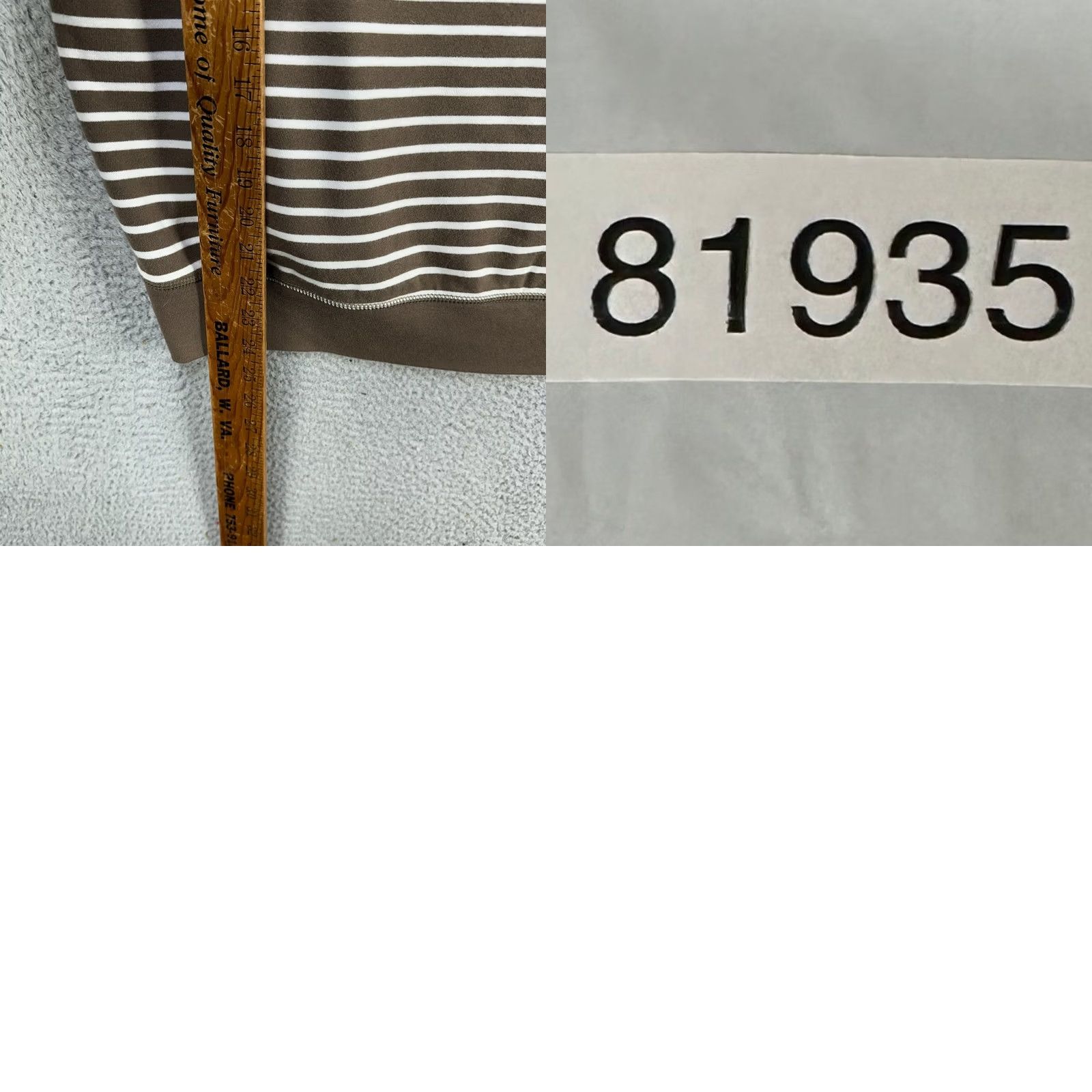 Vintage VINTAGE American Eagle Sweater Women Large Brown White Stripes Boat Neck Long Sleeve NEW Size L / US 10 / IT 46 - 8 Thumbnail