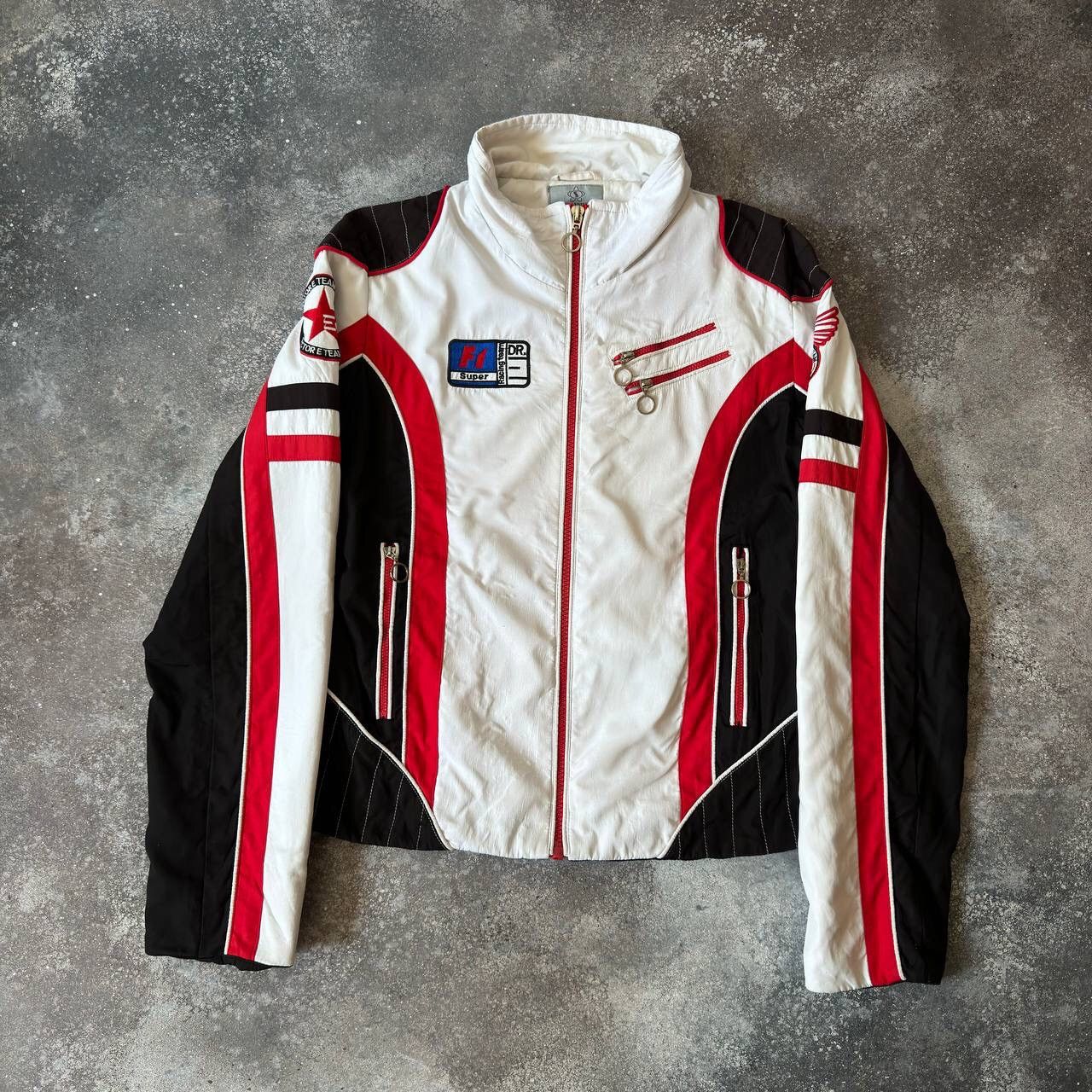 F1 Formula Uno Amazing Vintage Y2K Zip Jacket
