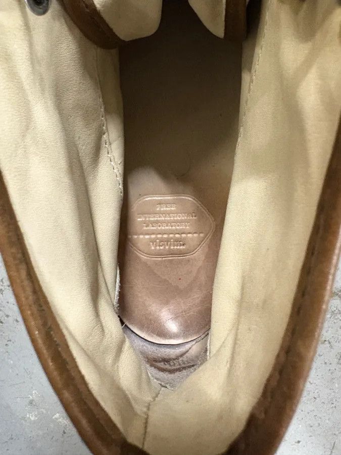 Vintage × Visvim Visvim Sunnegga High Lamina Brown Shoes Size US 8 / EU 41 - 10 Thumbnail