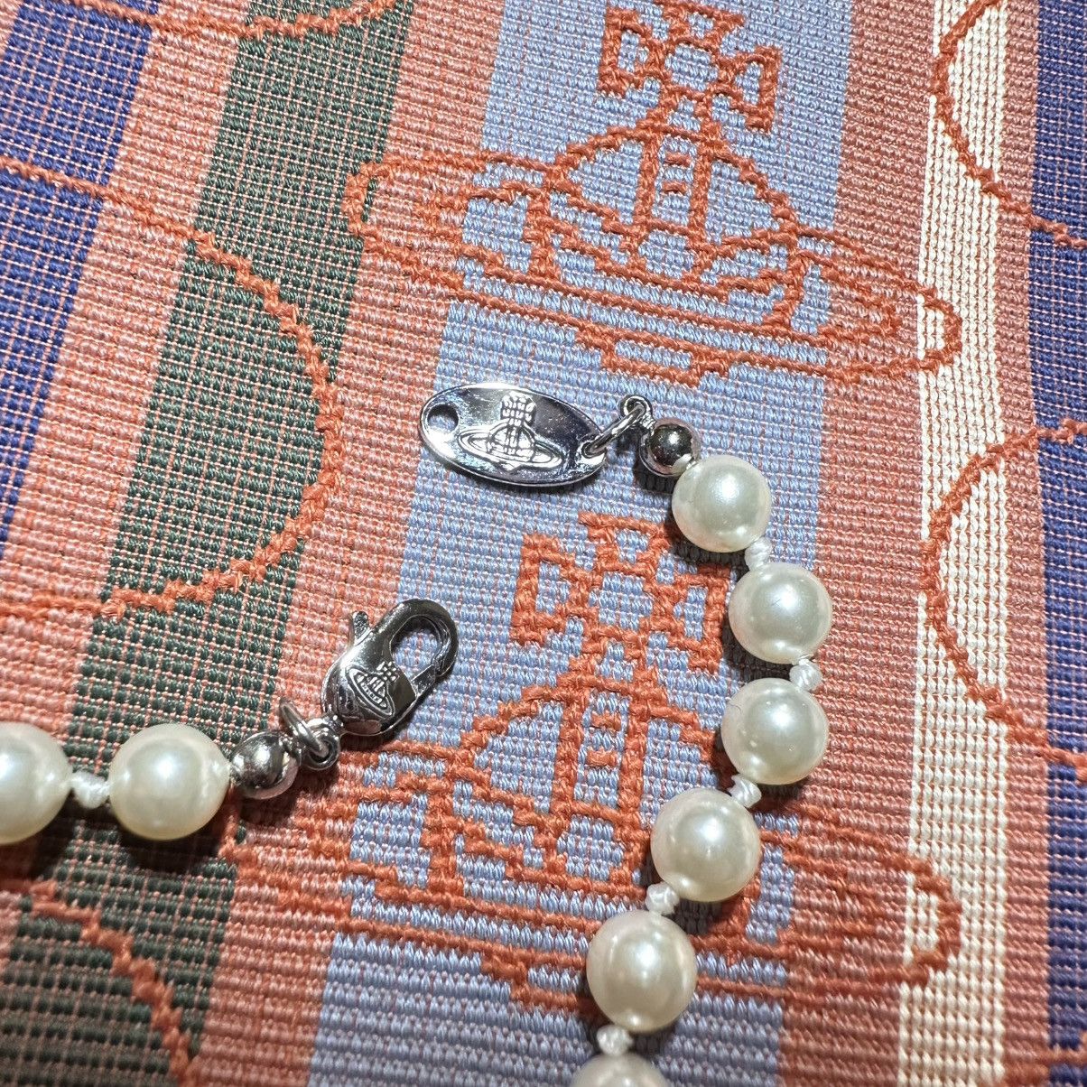 Vivienne Westwood Vivienne Westwood Silver Pearls very Rare Limited Necklace Size ONE SIZE - 6 Thumbnail