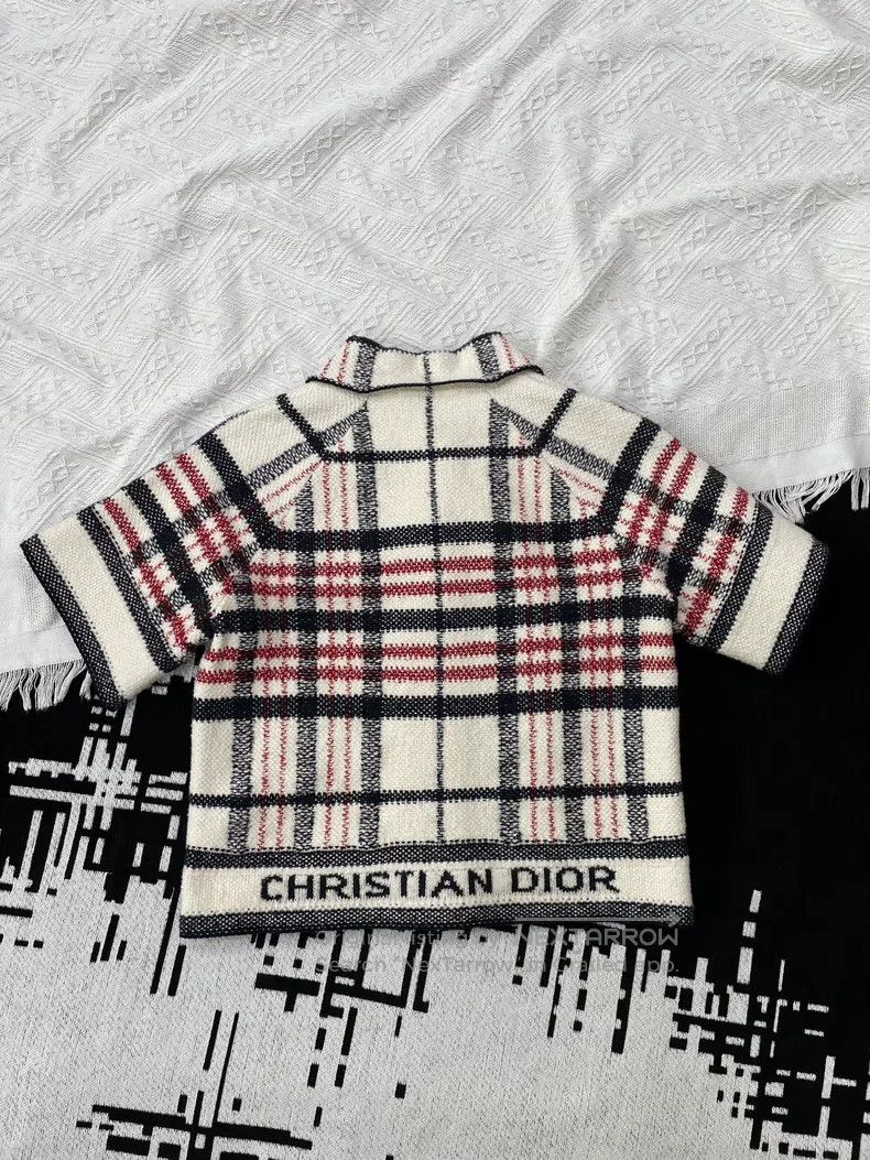 Dior Dior Red black and white plaid jacket Size XS / US 0-2 / IT 36-38 - 4 Thumbnail