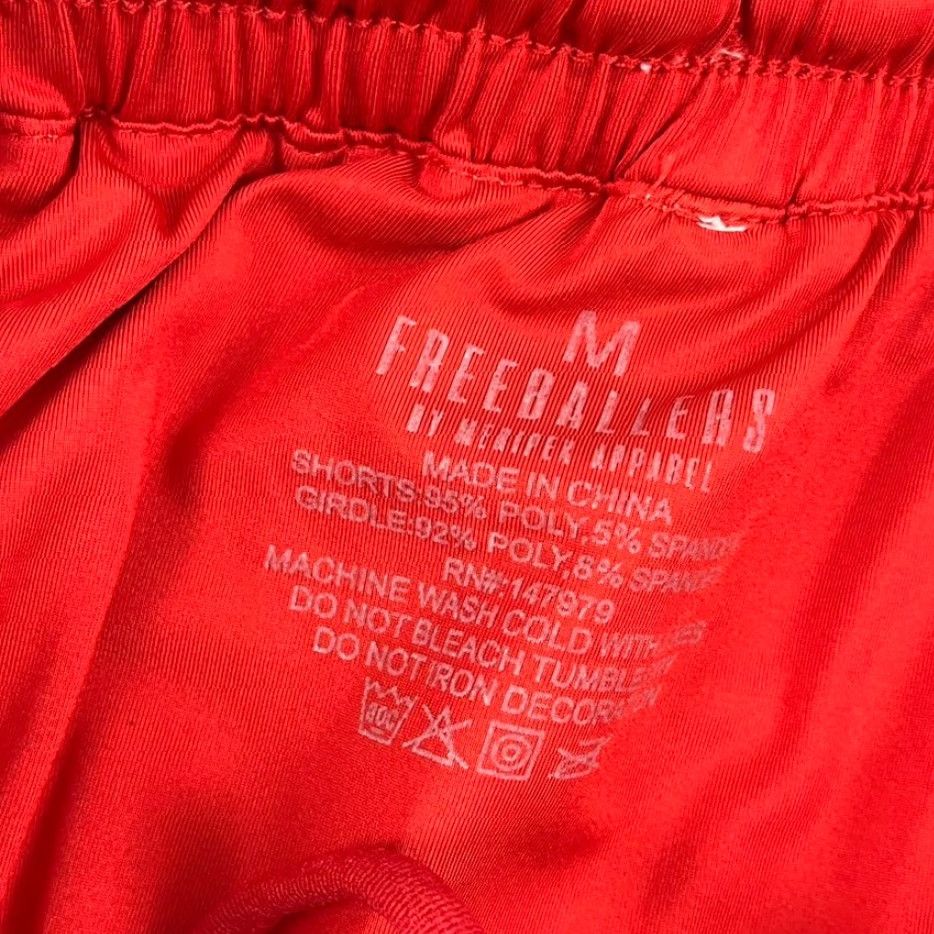 Vintage Freeballers Shorts Mens Medium / 6" Lined Red White Blue USA Flag Star Patriotic Shirt Size US 31 - 3 Thumbnail