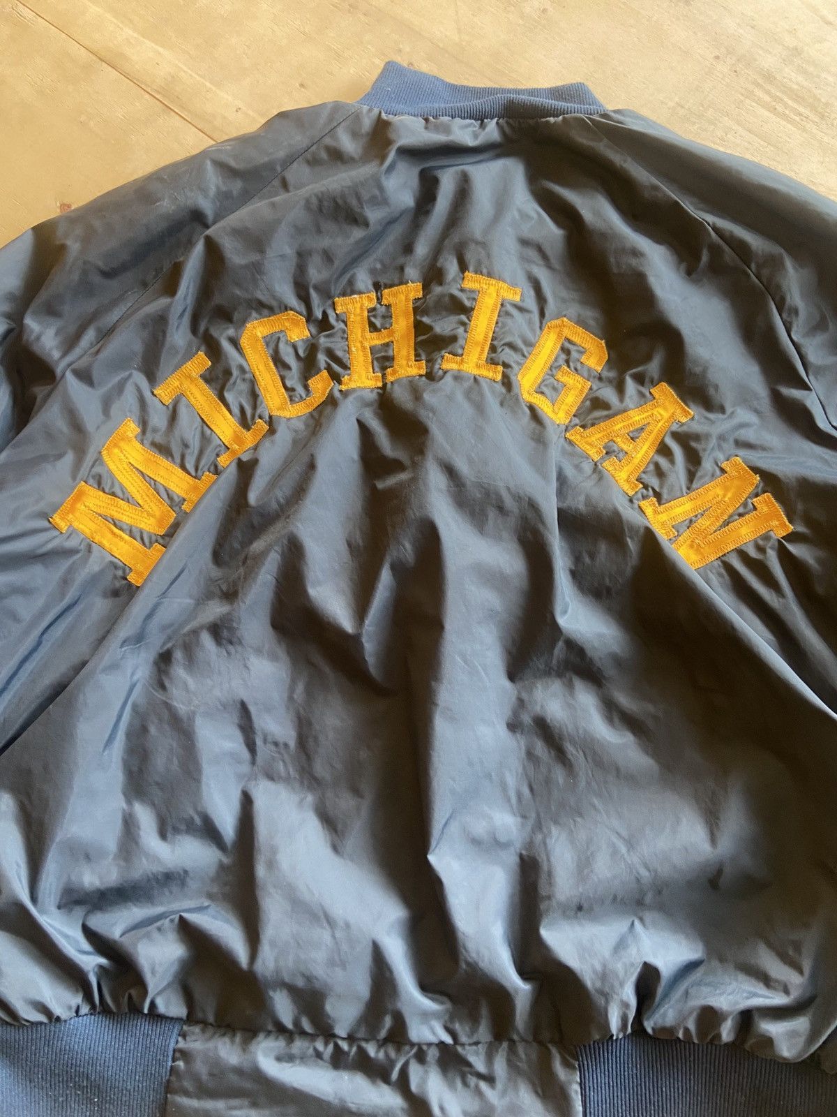 Artek × Vintage vintage michigan Artex Bomber jacket Size US XL / EU 56 / 4 - 11 Thumbnail