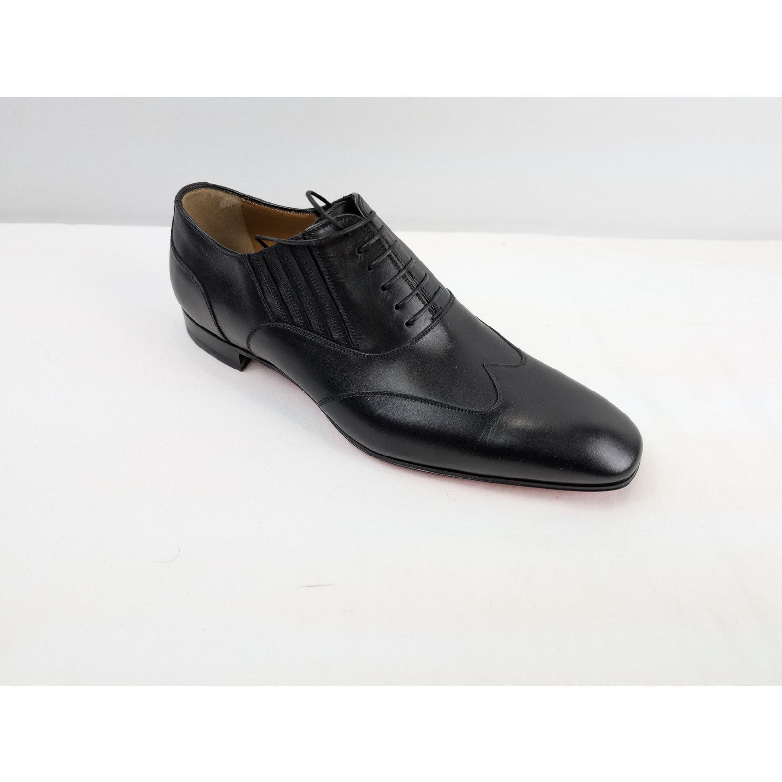 Christian Louboutin o1rshd1 My Amor W Flat Shoe Boots in Black Size US 13 / EU 46 - 3 Thumbnail