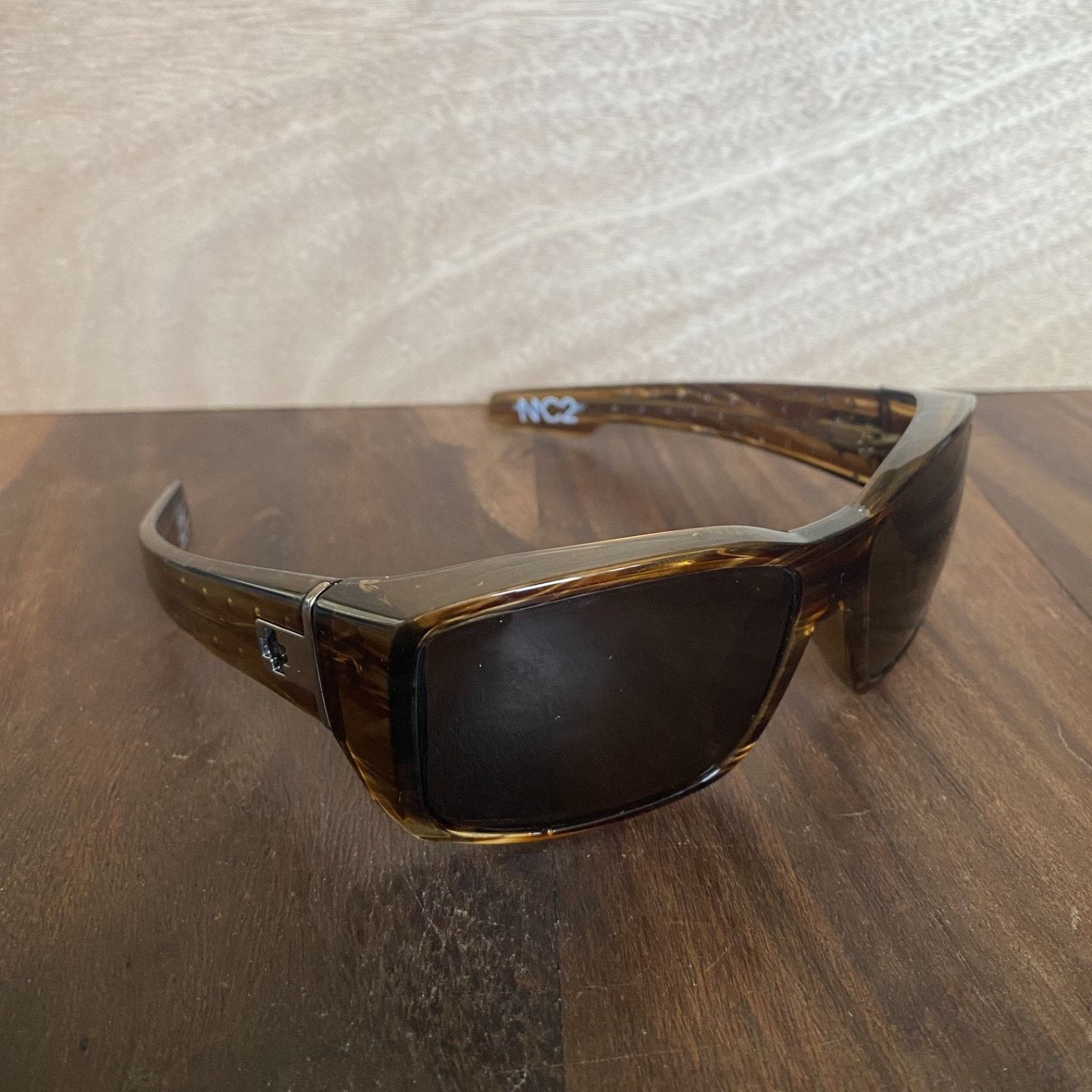 SPY Optic Spy Optic MC2 Sunglasses Brown Italy Made Vintage Size ONE SIZE - 1 Thumbnail
