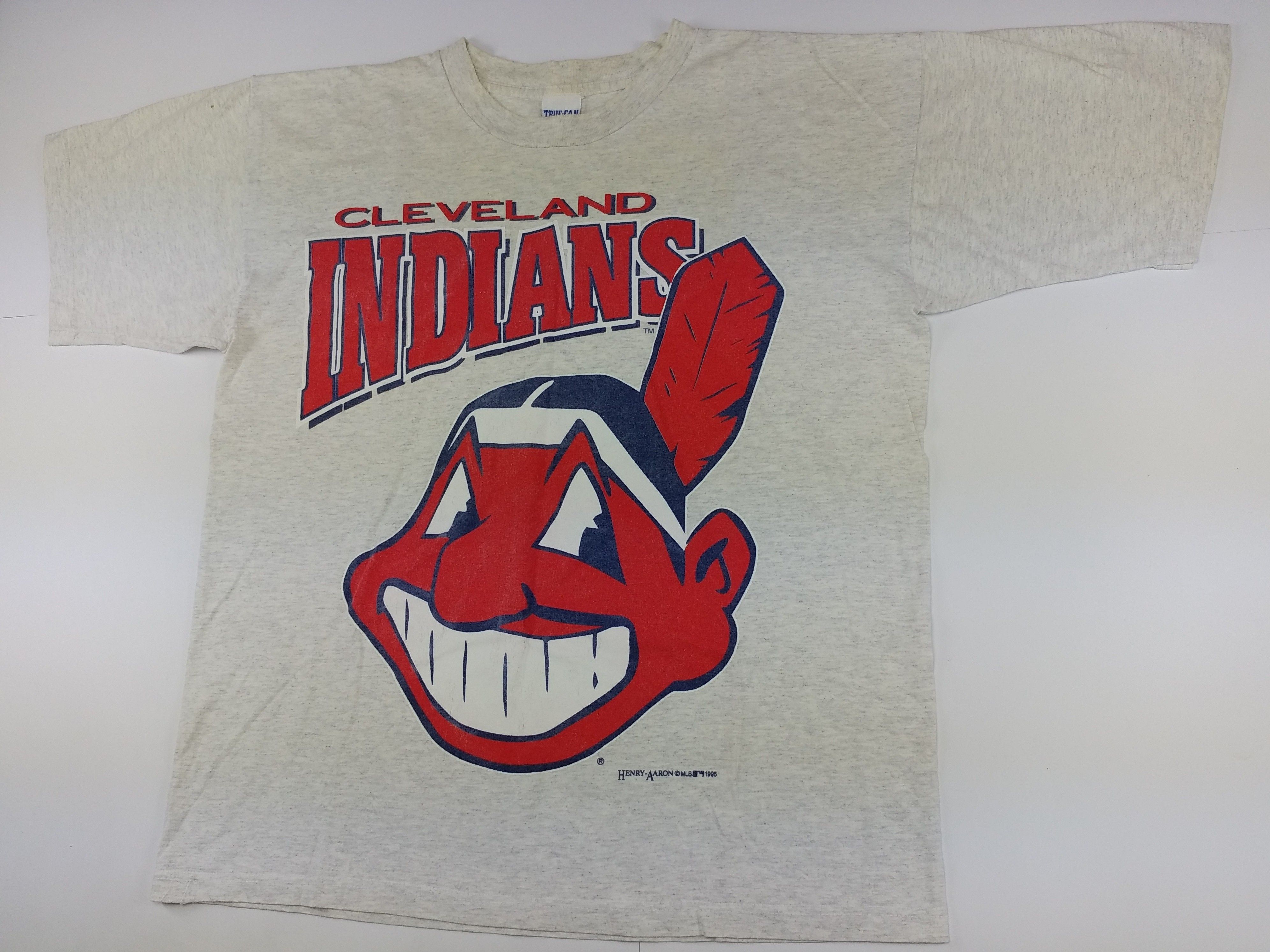 MLB MLB Cleveland Indians t-shirt, True Fan, Henry Aaron 1995 XL Size US XL / EU 56 / 4 - 3 Thumbnail