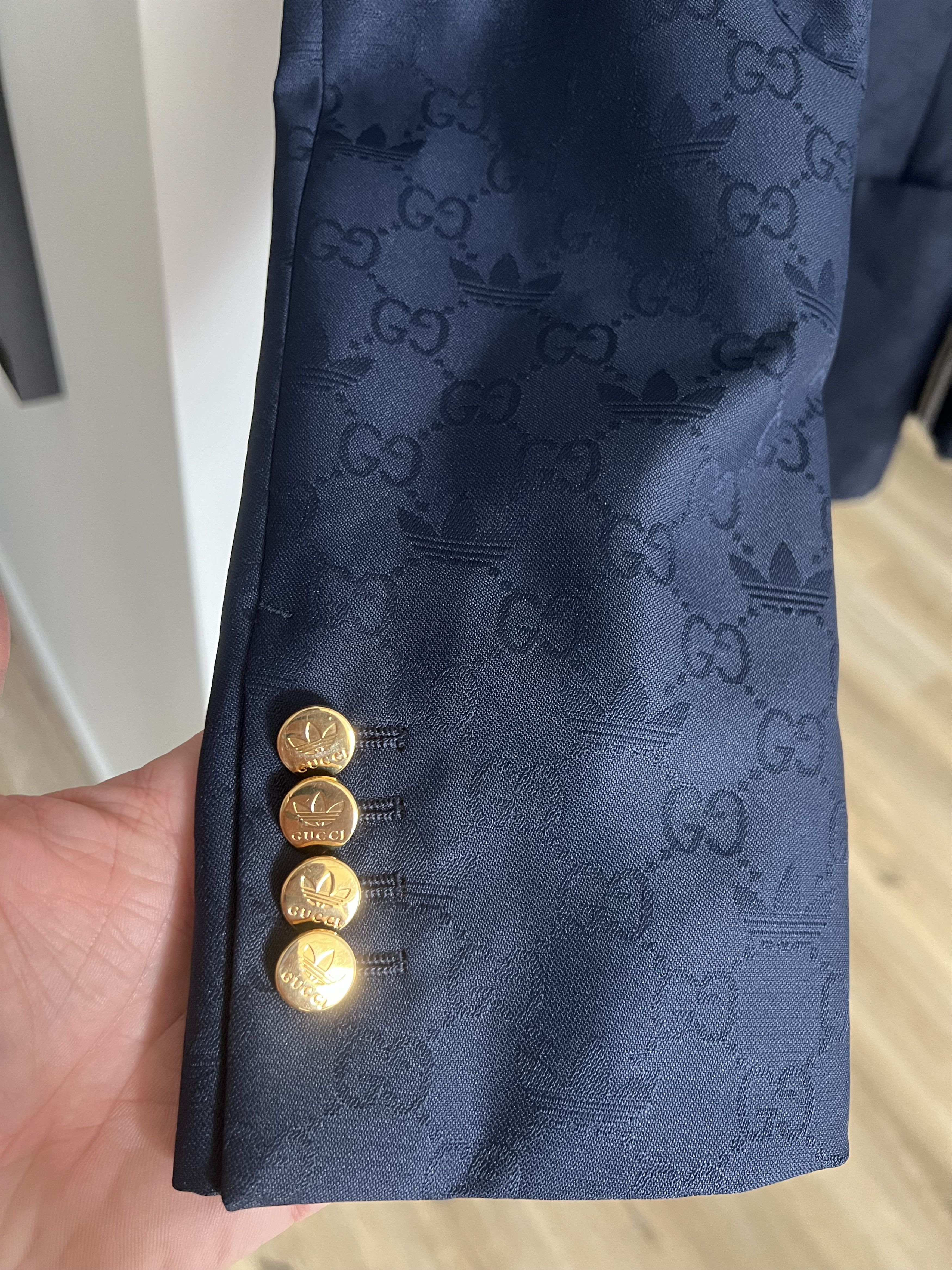Adidas × Gucci Gucci x Adidas - Brand New Blazer Size 50R - 2 Thumbnail