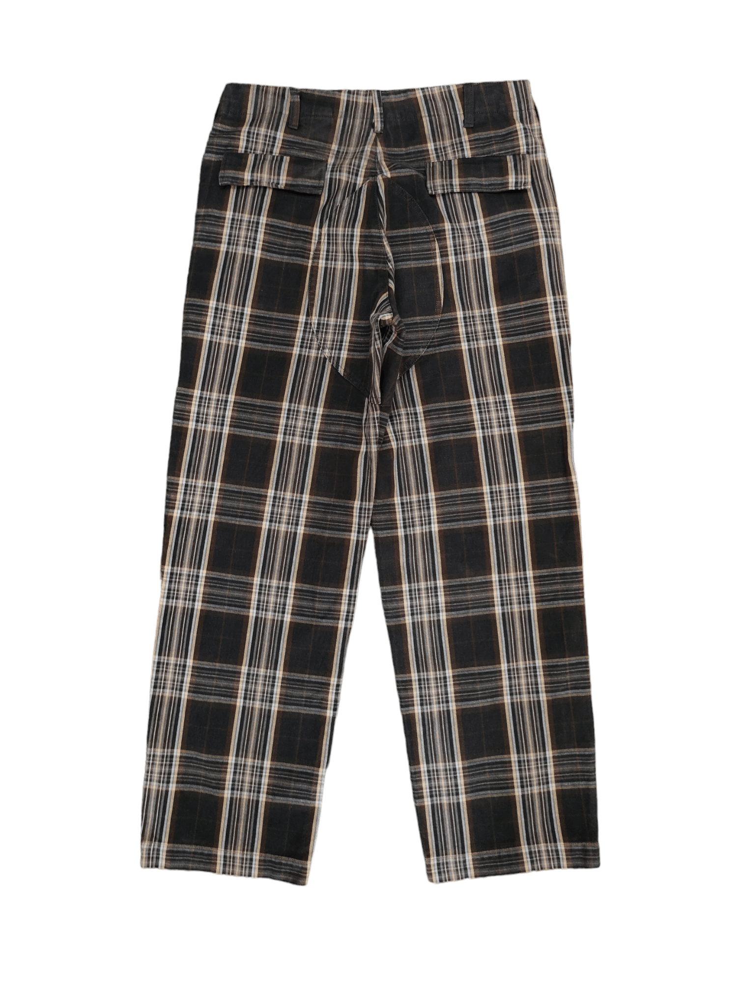 Comme des Garcons × Undercover Baggy Jeans Conflict Japan Checkered Double Knee Wide Leg Size US 32 / EU 48 - 10 Thumbnail