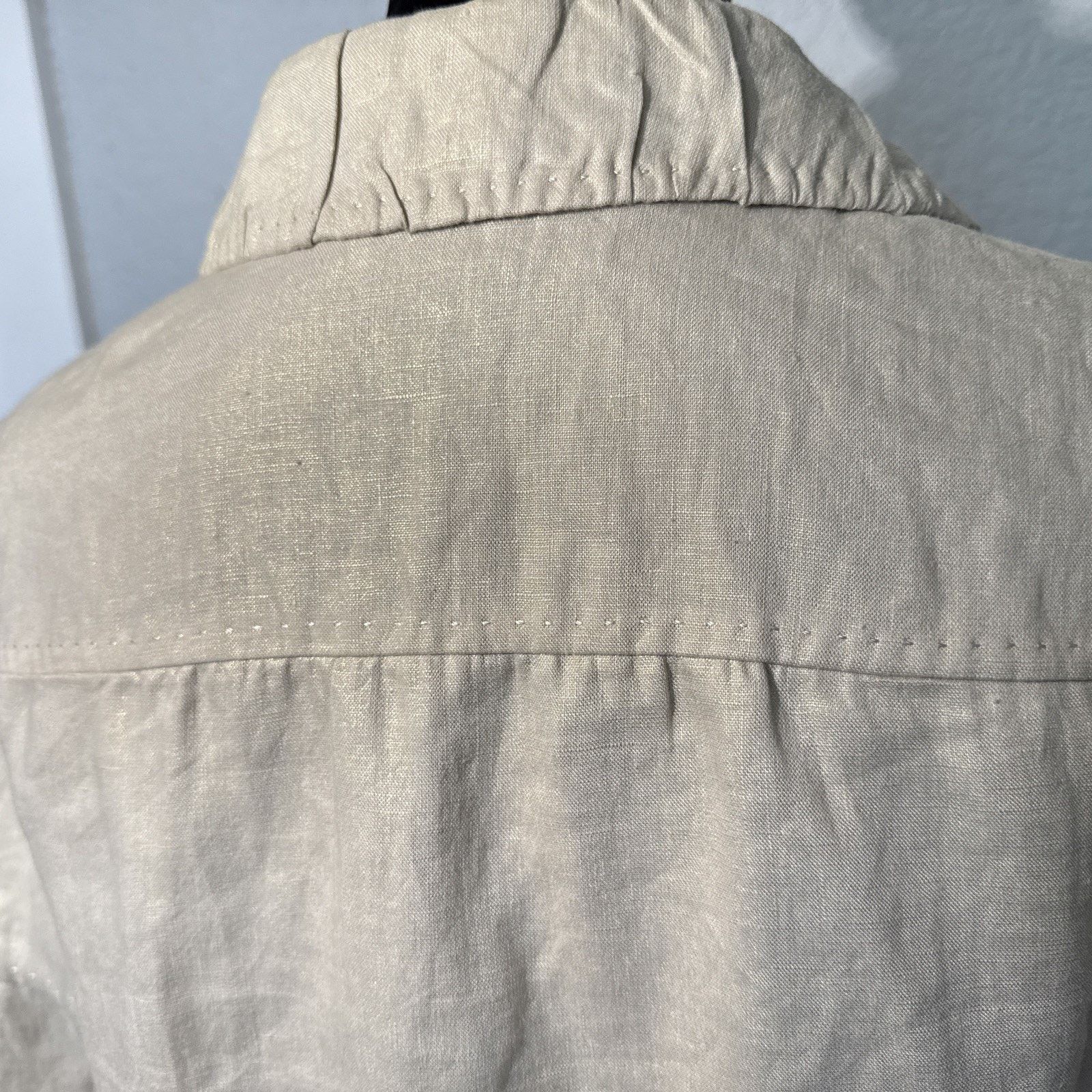 Elie Tahari elie tahari 100 linen hook and eye jacket Size XL / US 12-14 / IT 48-50 - 8 Thumbnail