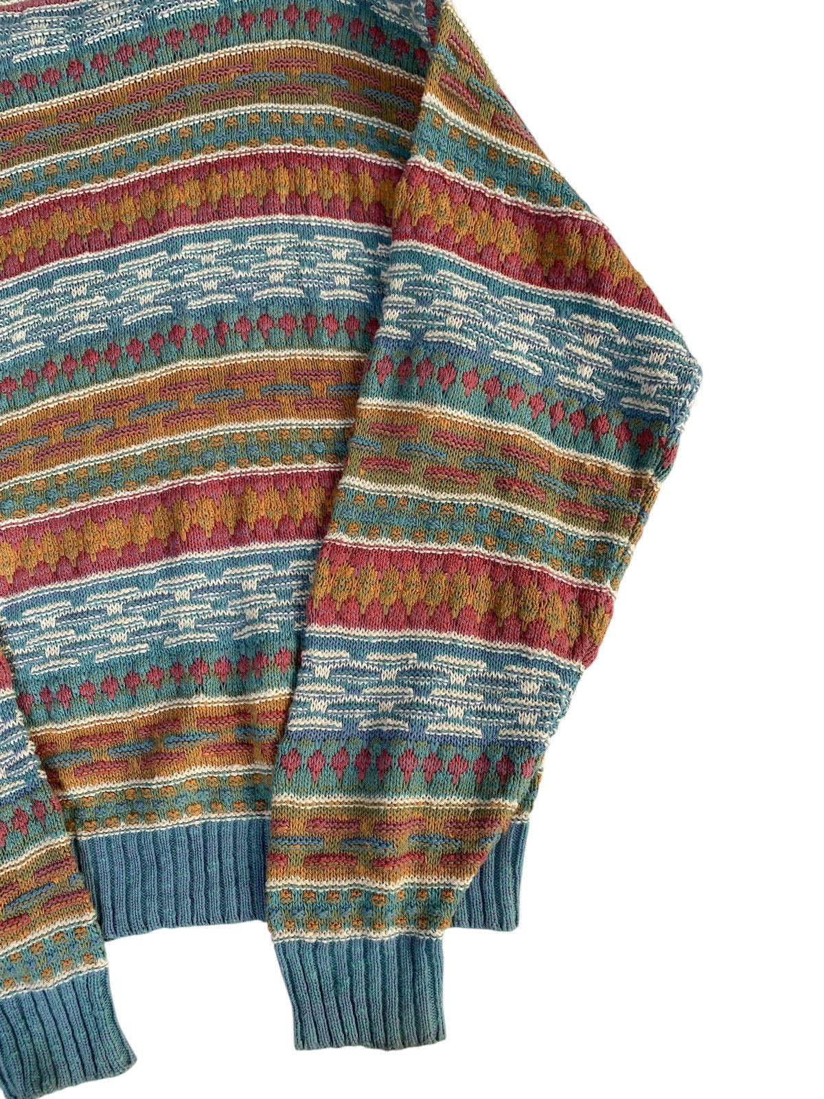 Vintage Vtg Crossing Sweter Design Geneco Usa Size US L / EU 52-54 / 3 - 6 Thumbnail