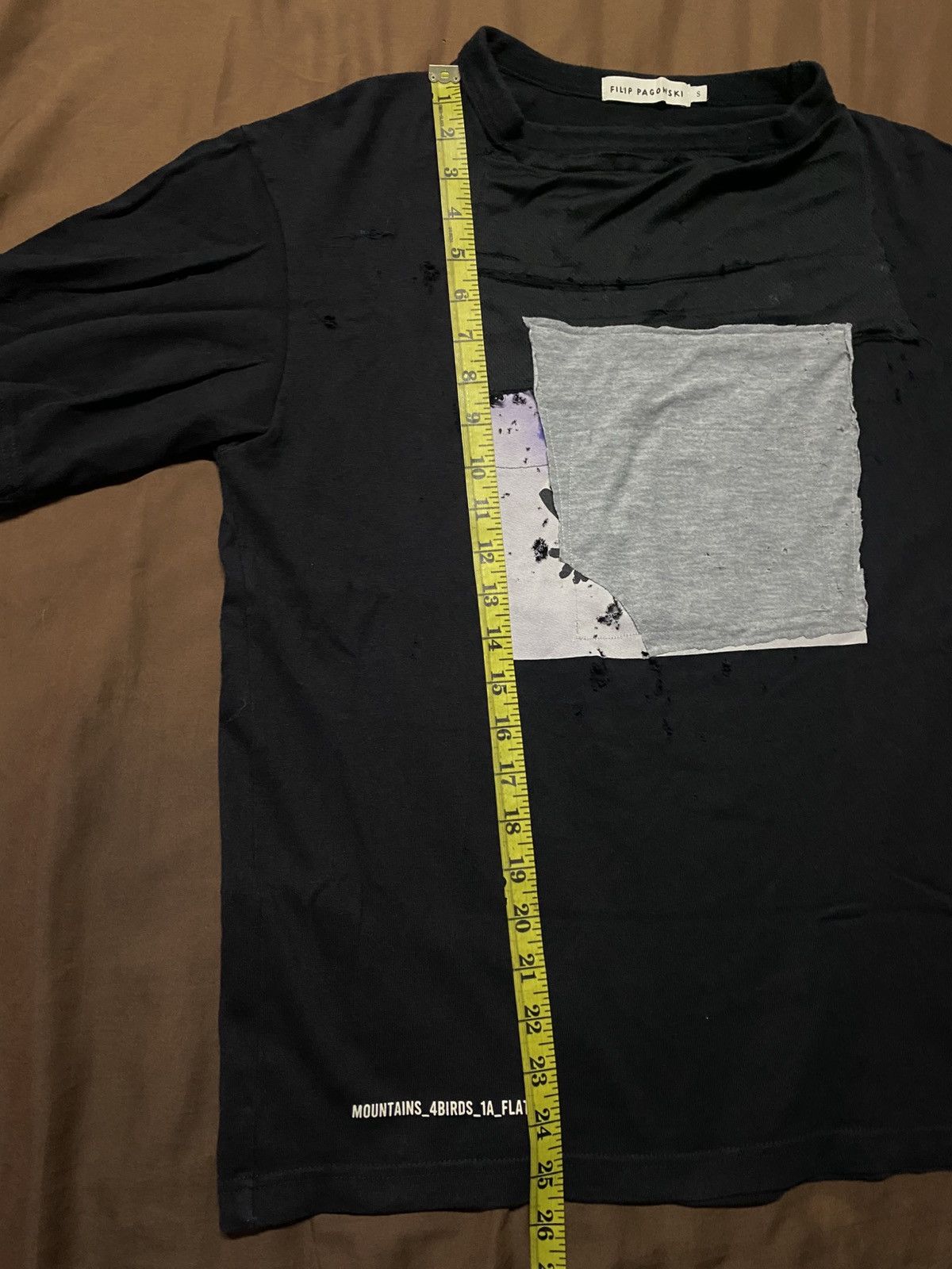 Arts & Science Filip Pagowski x GU Damaged Distressed Tee Size US S / EU 44-46 / 1 - 11 Thumbnail