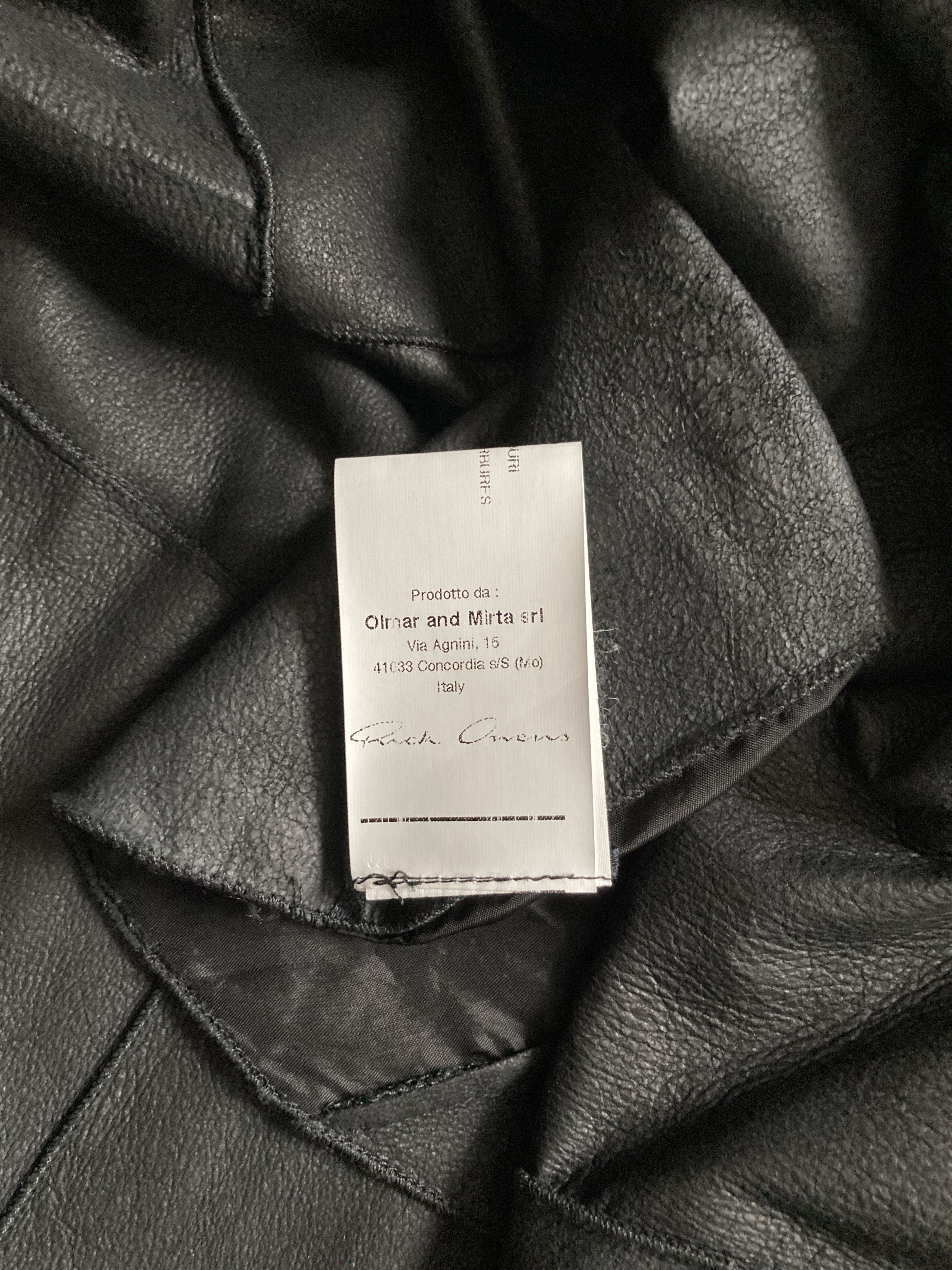 Rick Owens S/S 13 "ISLAND" Blistered Lamb Leather Coat Rick Owens Size US L / EU 52-54 / 3 - 21 Thumbnail