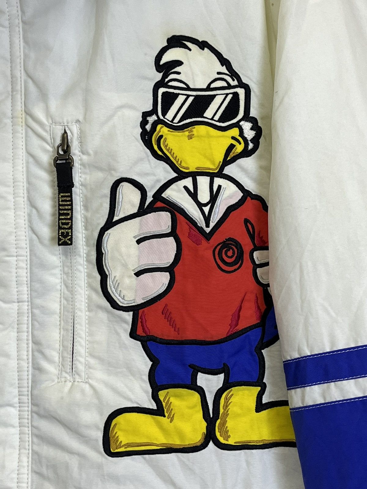 Japanese Brand VINTAGE WINDEX CRASHD DUCKS BIG LOGO EMBROIDERY SKI JACKET Size US L / EU 52-54 / 3 - 5 Thumbnail