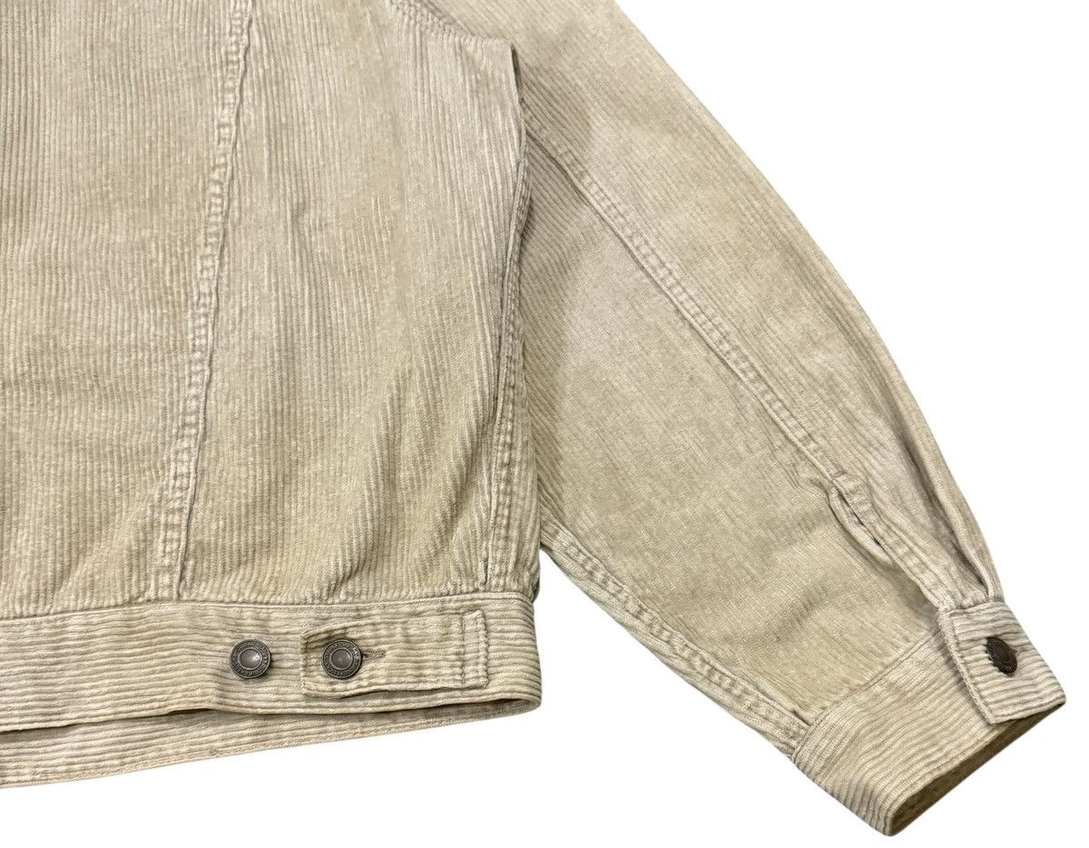 Vintage Lucky Strike Corduroy Trucker Western Jacket
