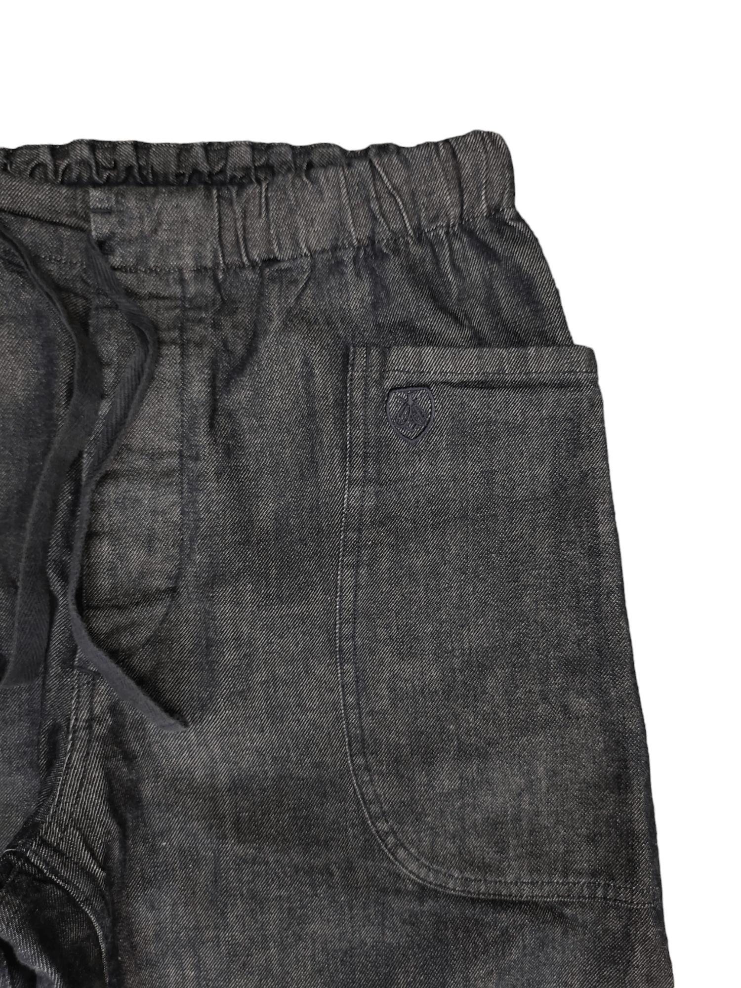Orcival Orcival France Indigo Workwear Drawstring Relaxed Pants Size US 31 - 3 Thumbnail