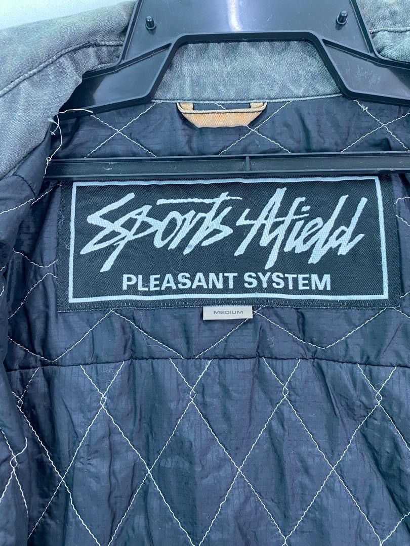 Sports Afield × Vintage Vtg 90s Sport Afield coated cotton quilted lined jacket Size US M / EU 48-50 / 2 - 5 Thumbnail