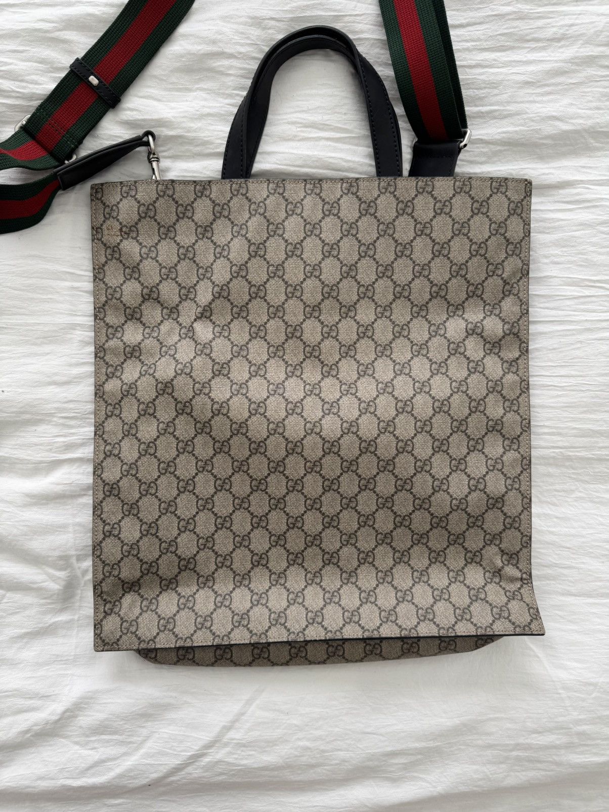 Gucci Gucci GG Canvas Tote Bag Size ONE SIZE - 4 Thumbnail
